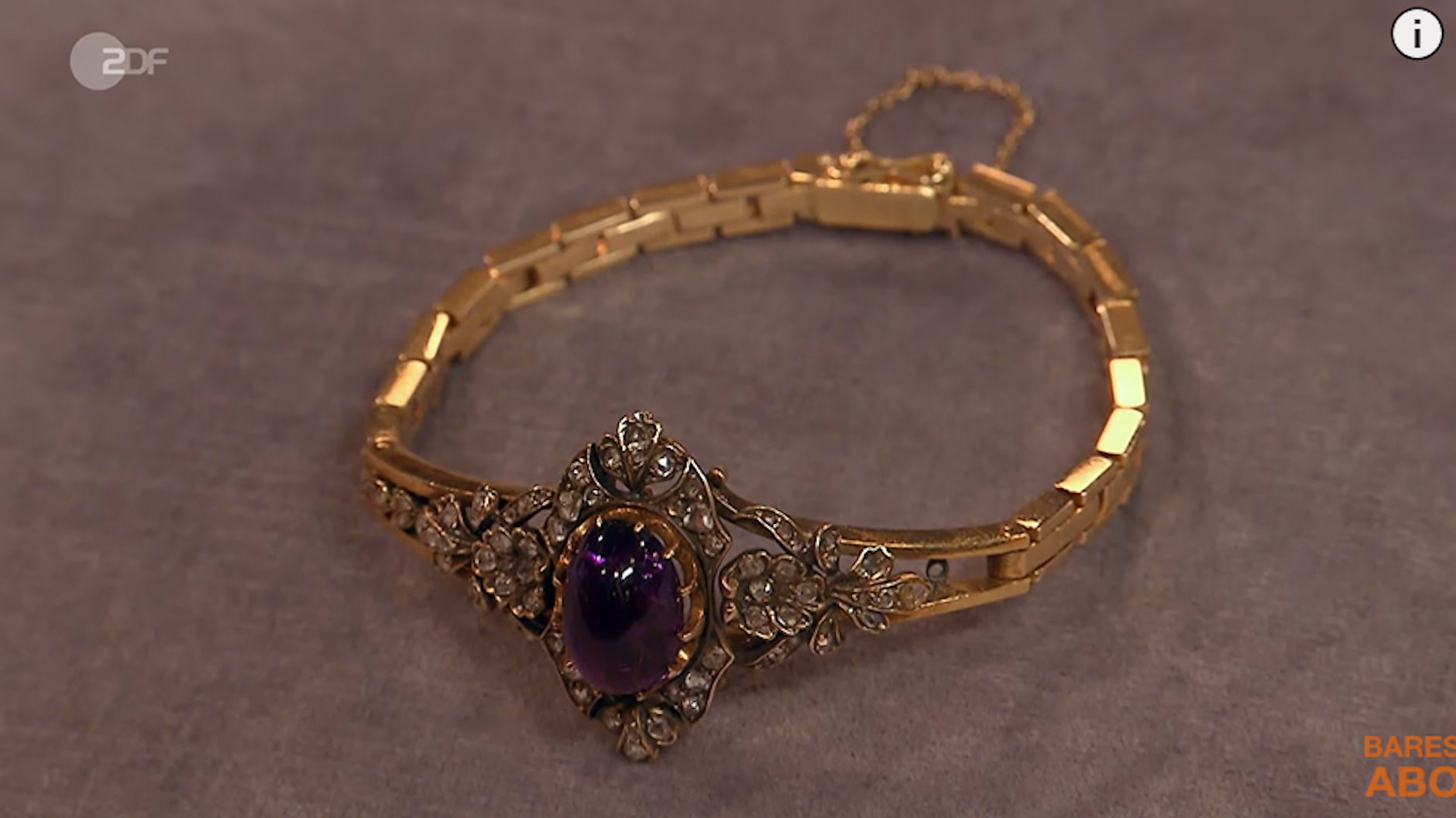 Bis zu 1.800 Euro könnte das Armband bei „Bares für Rares“ bringen. 