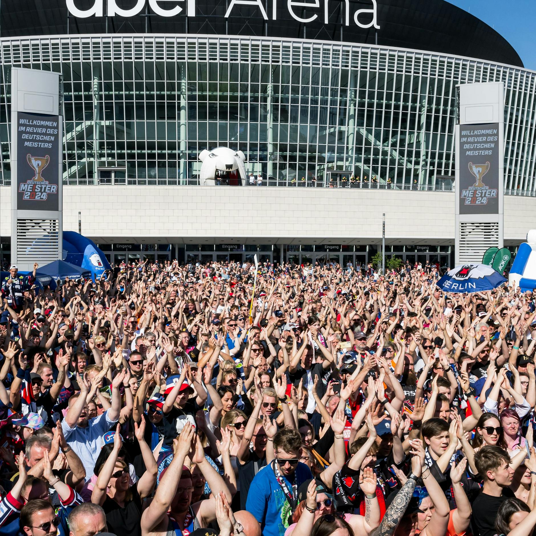 Image - Meister lädt Fans ein: Eisbären feiern die erste Saison-Party