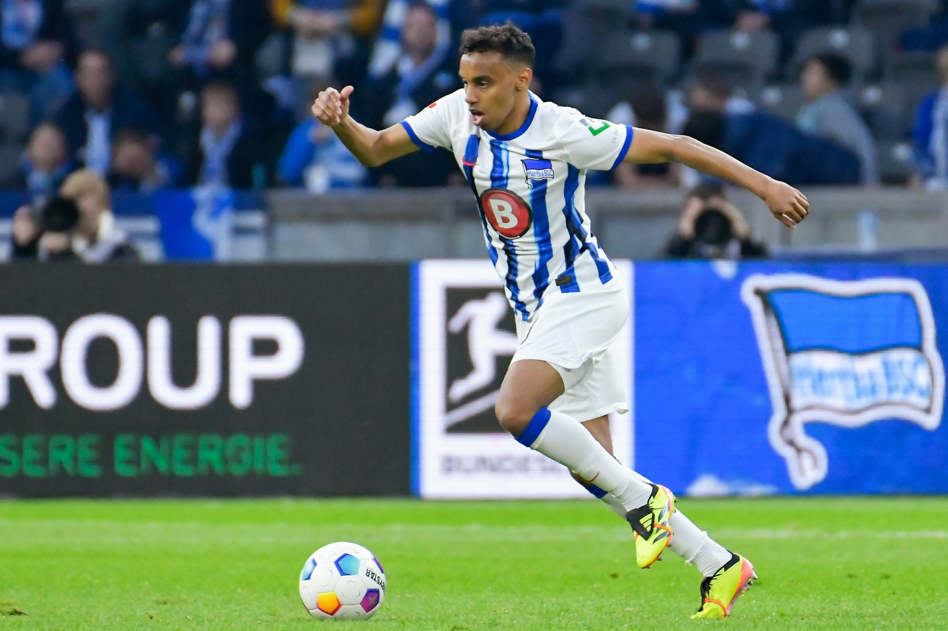 Mittelfeldspieler Bilal Hussein konnte sich vergangene Saison bei Hertha nicht in die Stammelf spielen, jetzt sucht er einen neuen Klub.