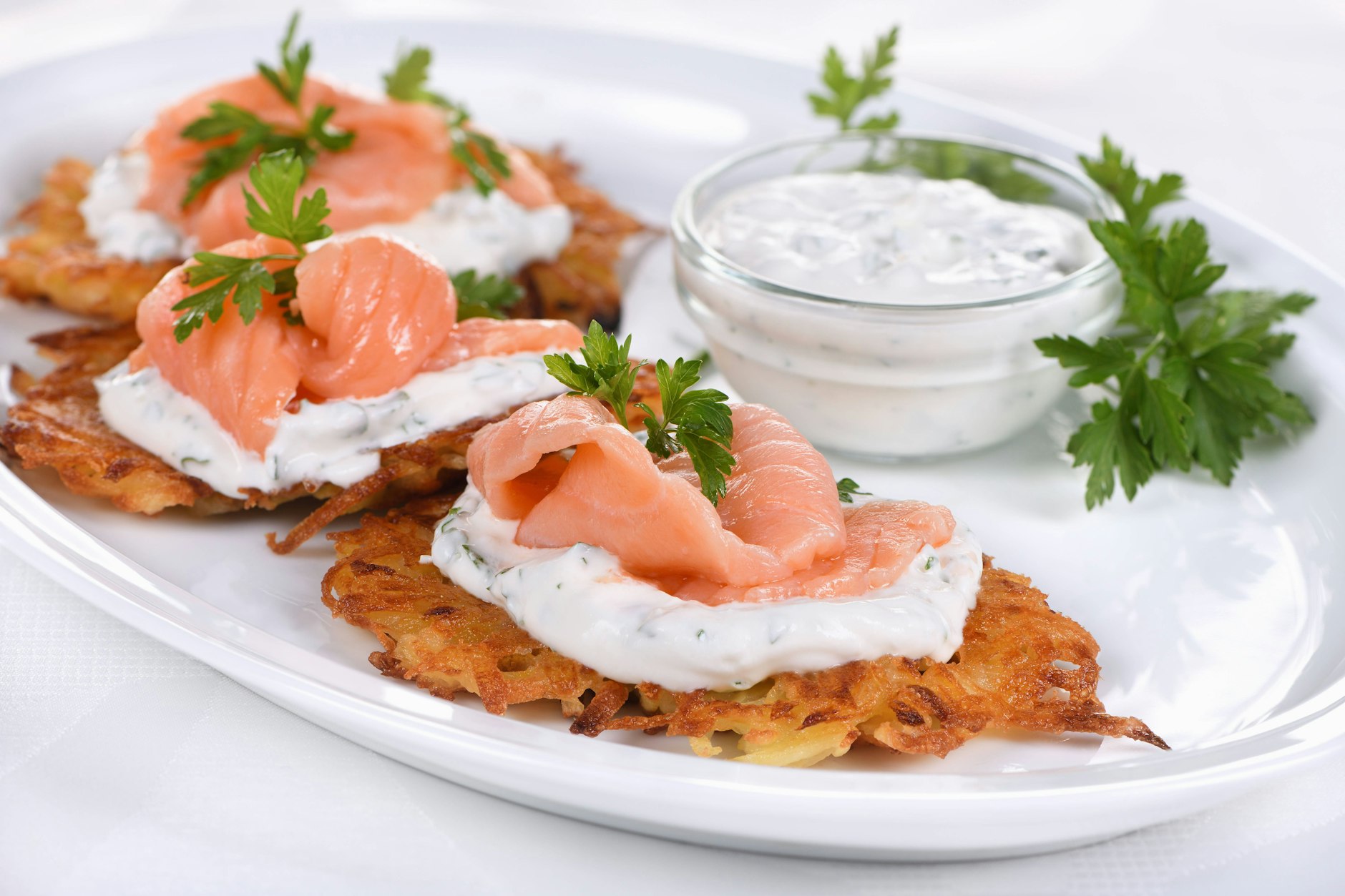 Die Bambes sind auch mit Lachs ein Hochgenuss. 