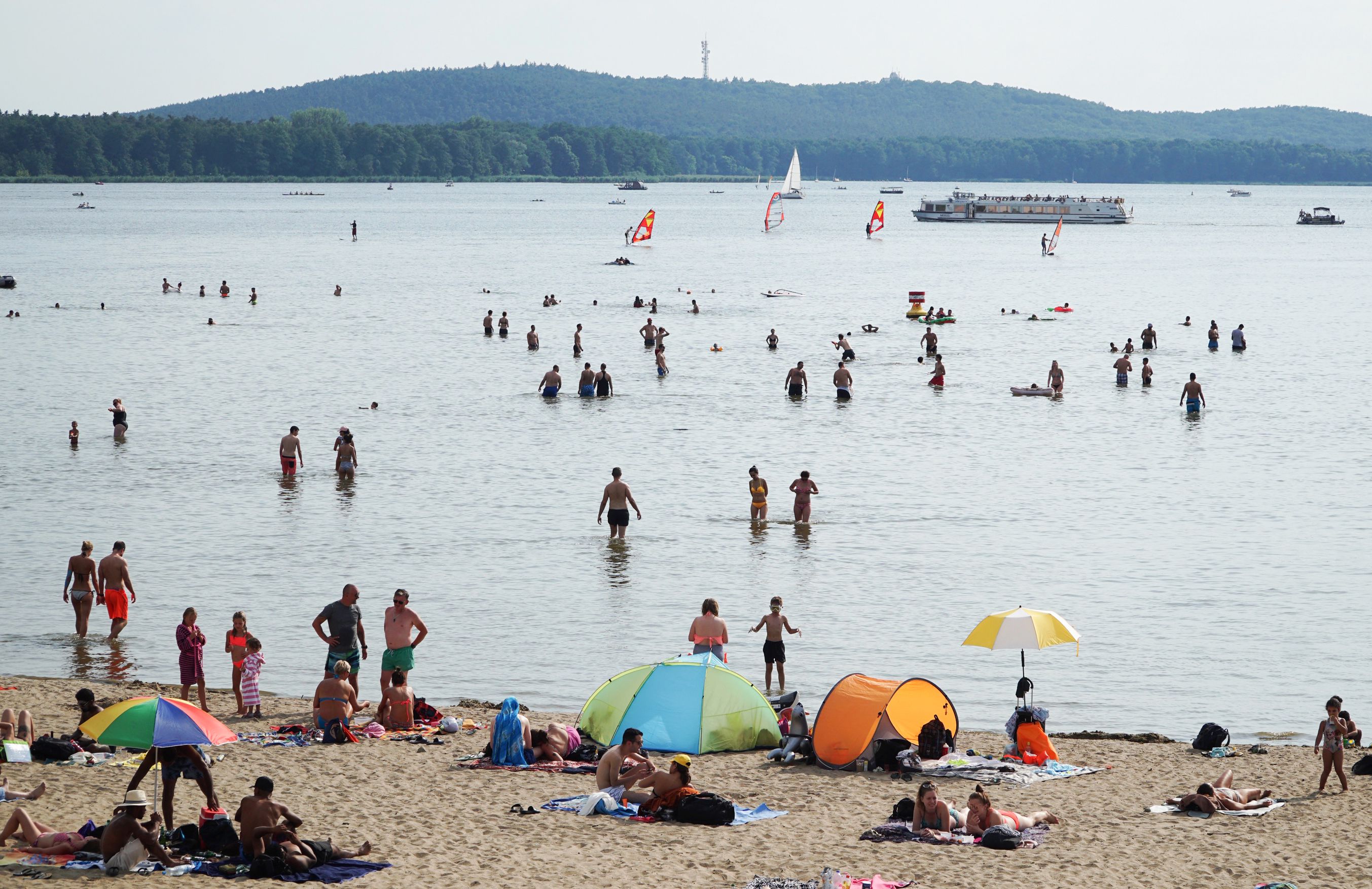 Badeseen in Berlin: Lageso warnt vor Blaualgen und E. Coli an diesen Badestellen