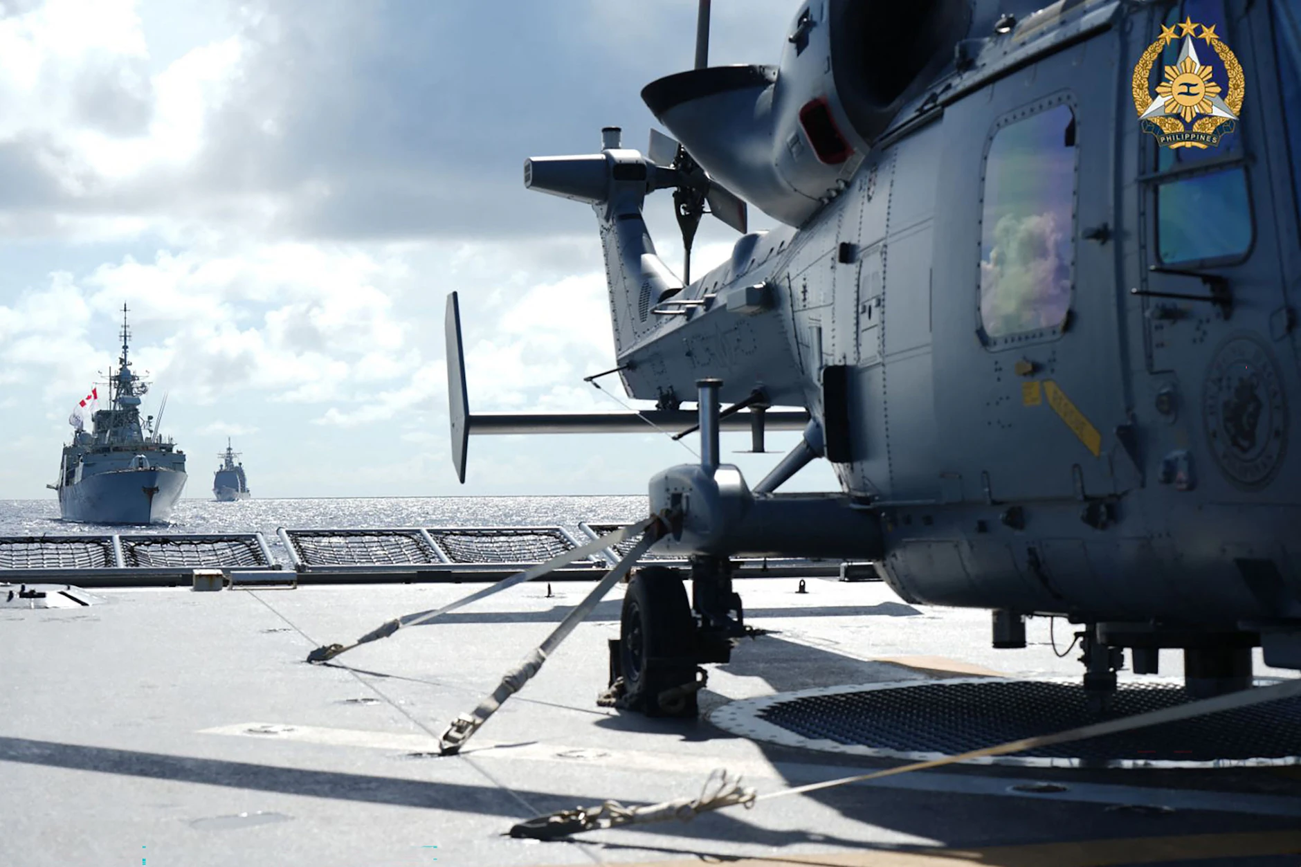 Militärmanöver unter Führung der USA im Südchinesischen Meer.