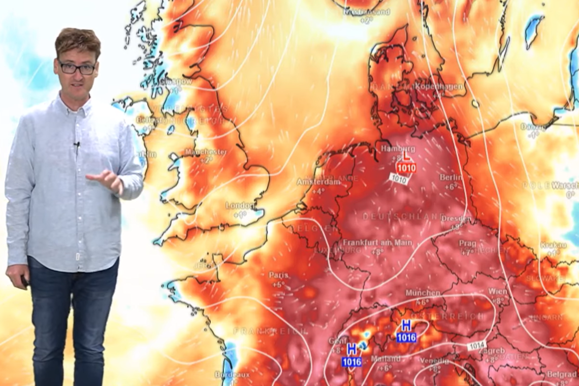 Wie lange es heiß bleibt, ist unklar - laut Dominik Jung könnten sich Wirbelstürme über dem Ozean auf unser Wetter auswirken.