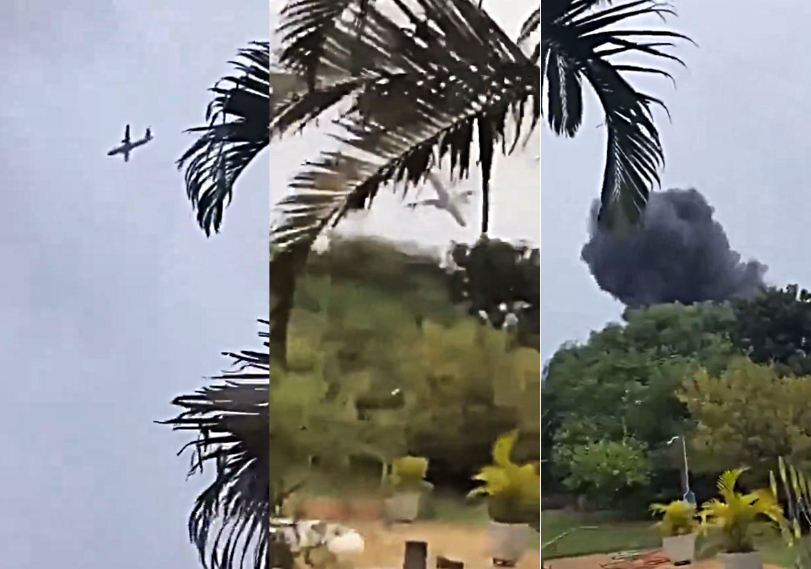 Horror-Videos zeigen Flugzeugabsturz: In dieser Maschine starben 61 Menschen!