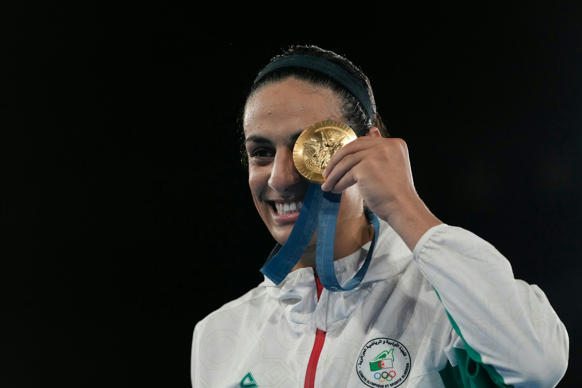 Olympia 2024: Die algerische Boxerin Imane Khelif gewann am Freitag die Goldmedaille in Paris