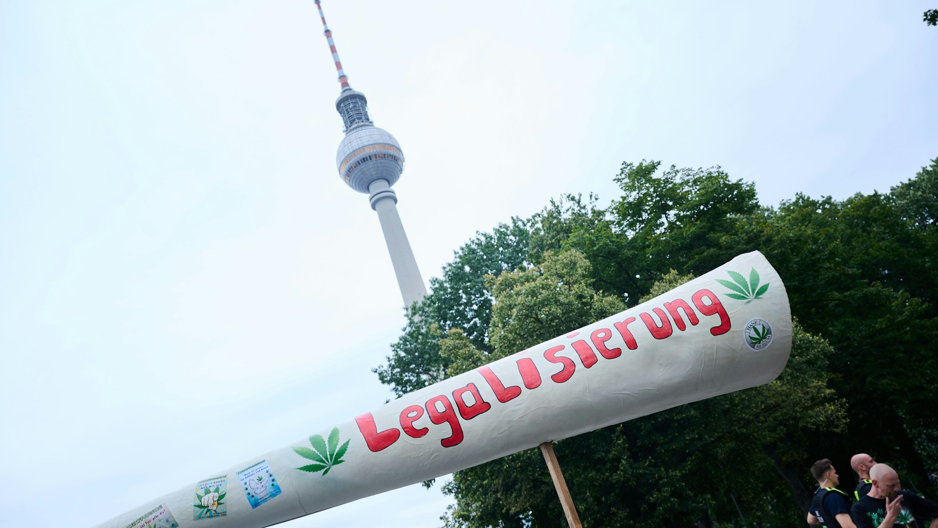 Jahrelang wurde bei der Hanfparade für die Legalisierung von Cannabis gkeämpft.