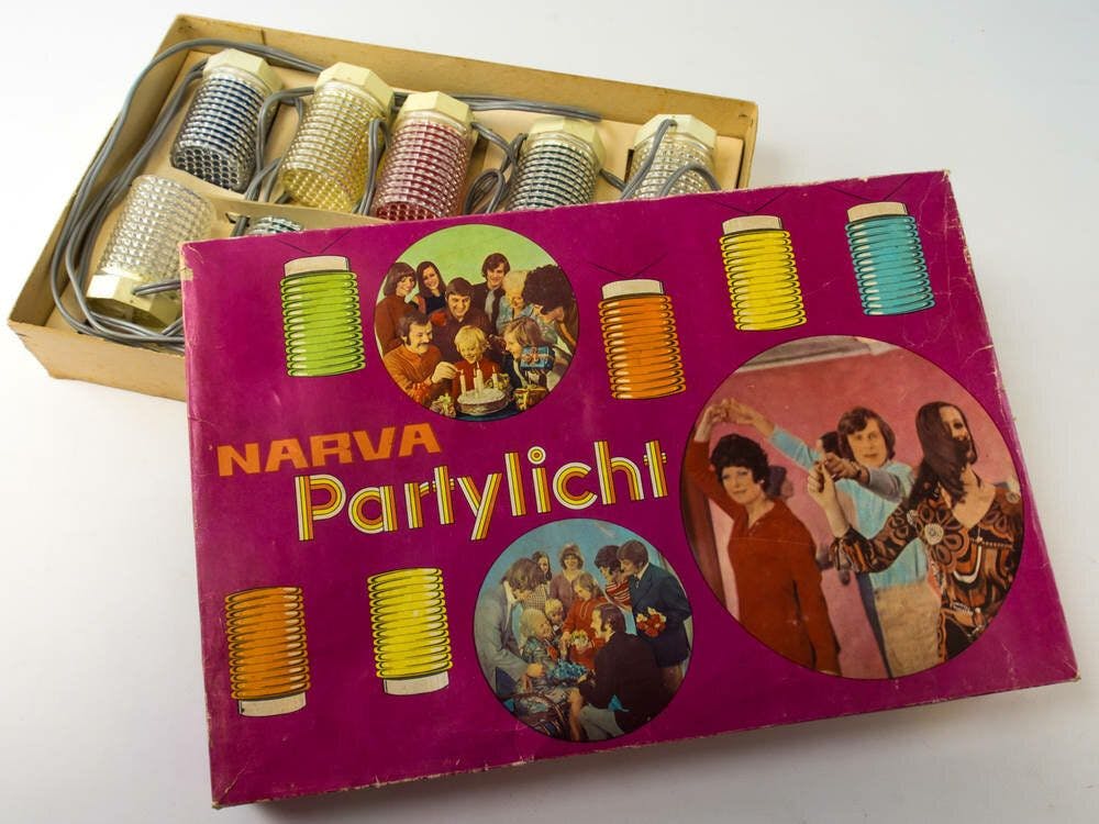 Das Partylicht von Narva sorgte bei vielen Garten-Feten oder im Partykeller für ausgelassene Stimmung.