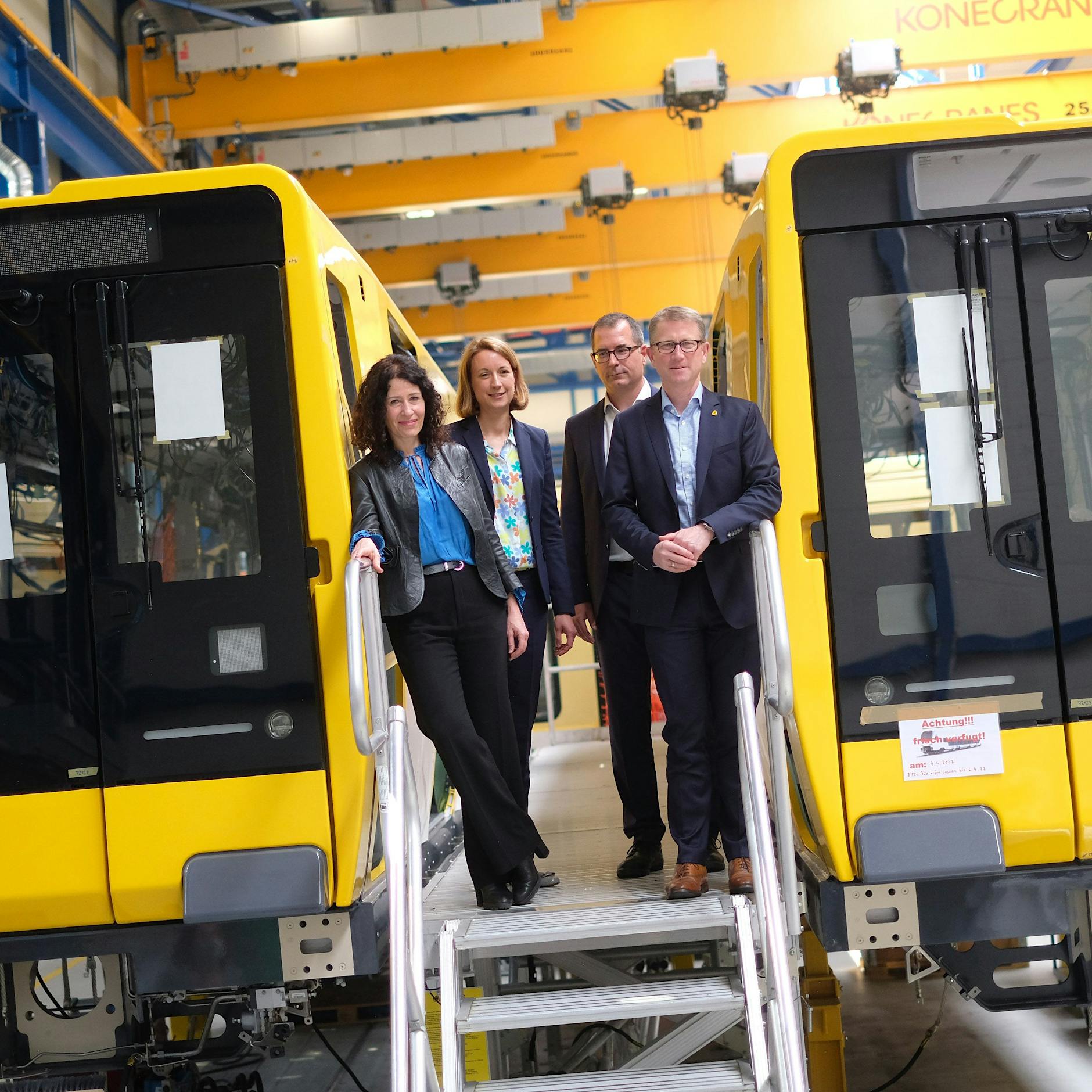 ... doch die Probleme mit den neuen U-Bahnen begannen, als die Grünen mitregierten