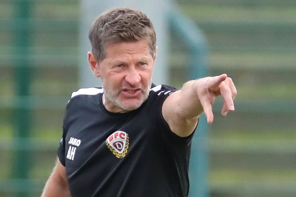 BFC-Trainer Andreas Heraf duldet vor dem Pokalspiel gegen den FC Karame keinerlei Nachlässigkeiten. 