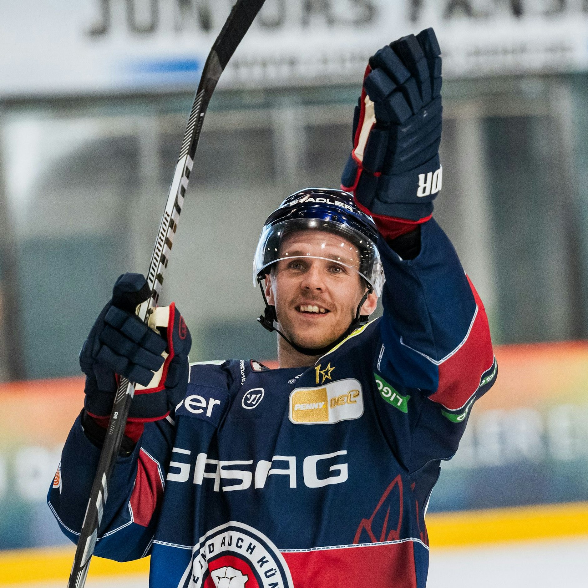 Eisbären-Neuzugang Olivier Galipeau ist von den Fans begeistert.
