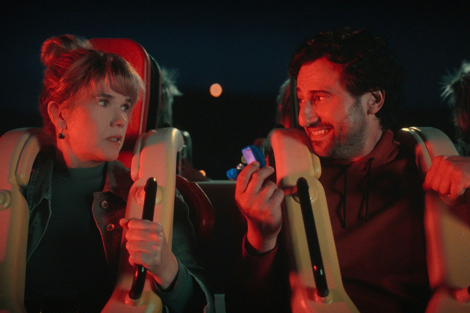 Das kann ja heiter werden: Anke Engelke und Bastian Pastweka in „Perfekt Verpasst“