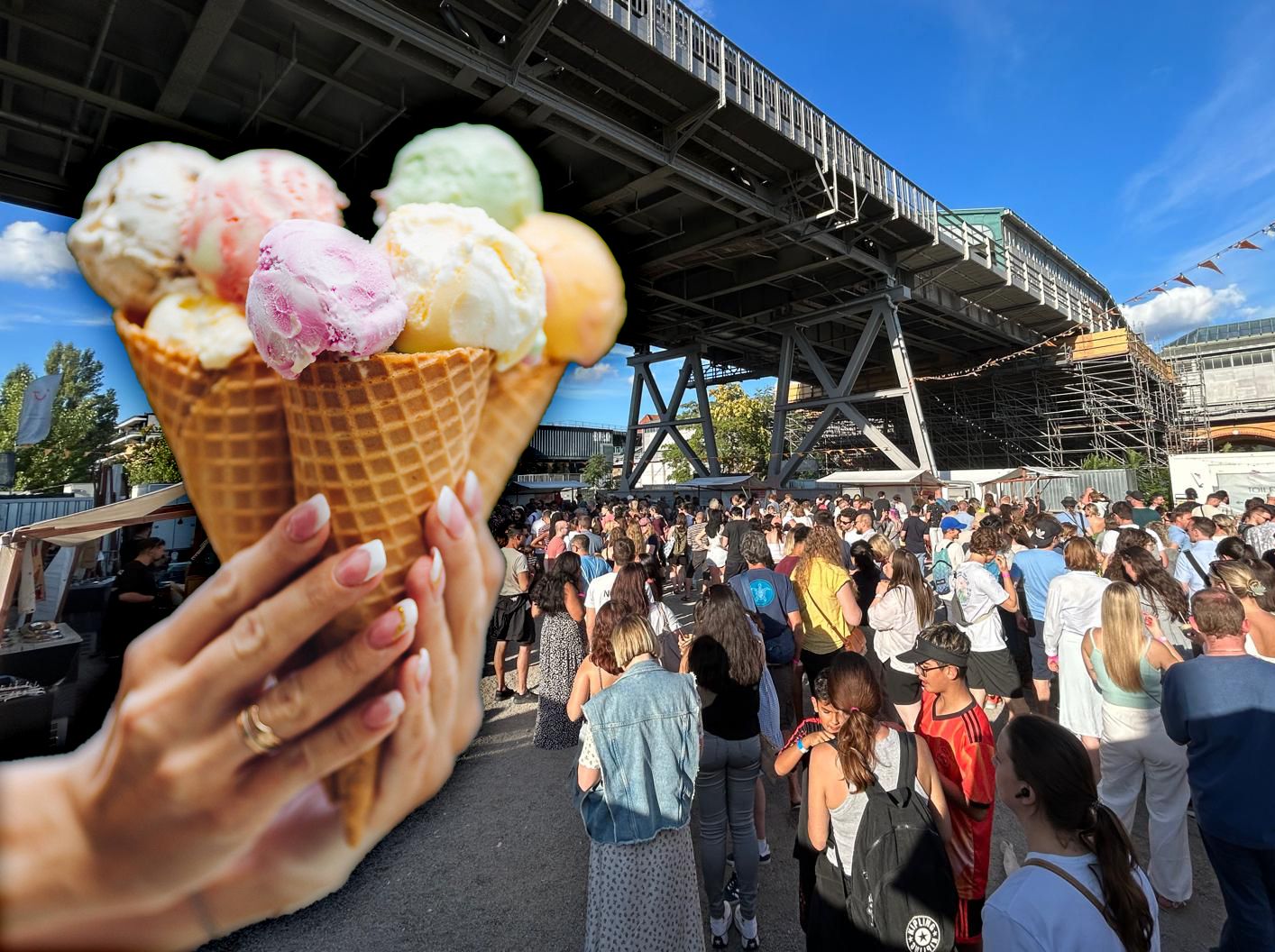 Krasse Kritik an Berliner „Ice Cream Festival“: DAS erlebte der KURIER