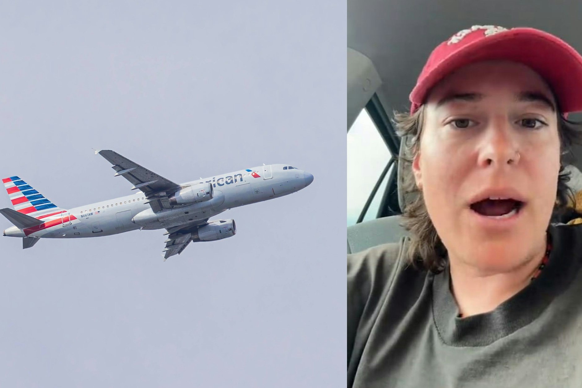 Erin Wright darf nicht mehr mit American Airlines fliegen, weil sie auf der Bordtoilette angeblich Sex mit einem Mann hatte. Das Problem: Sie ist lesbisch ...