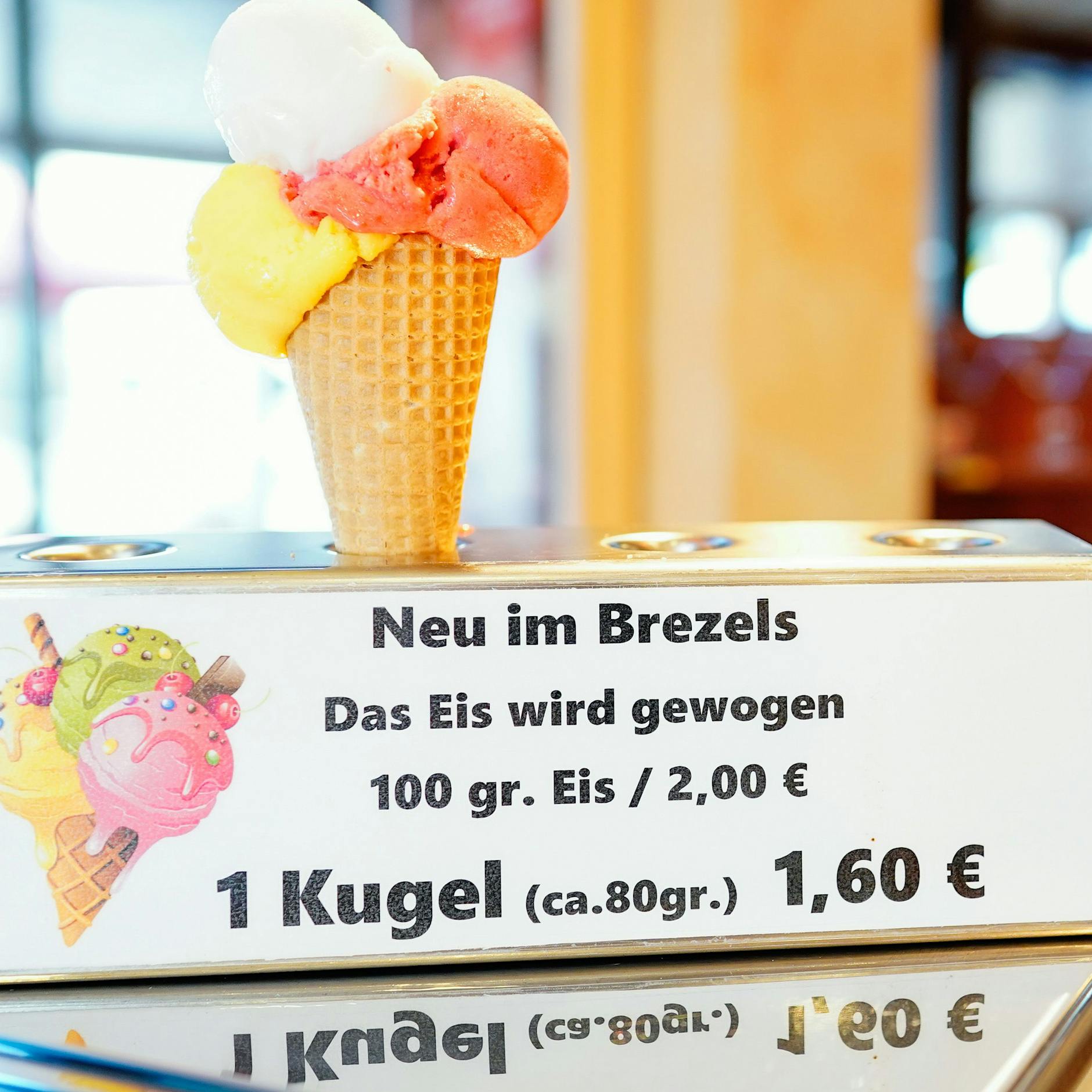 Schock für Kunden: Eis immer teurer, erster Laden führt Gramm-Preis ein!