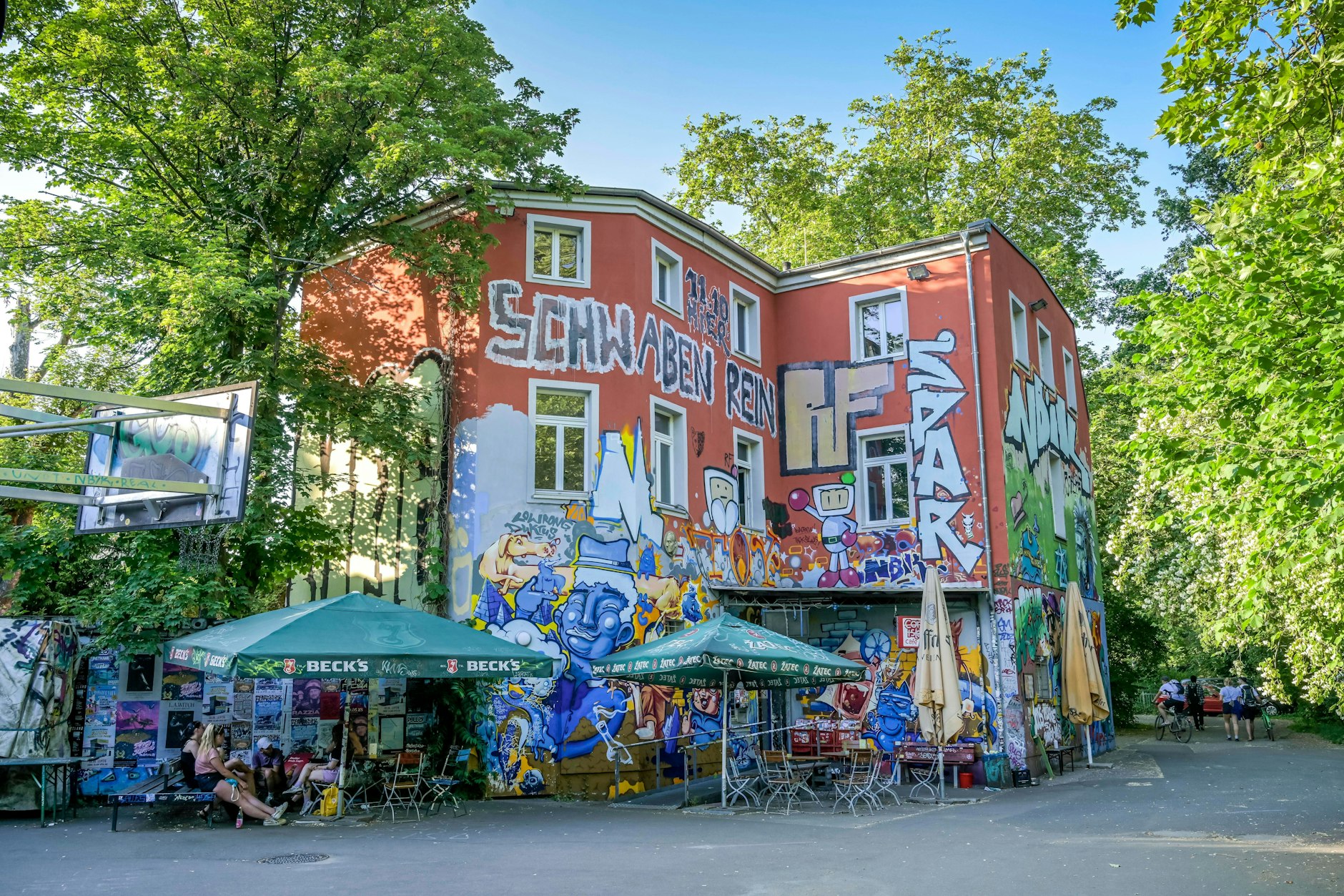 Zu israelsolidarisch für viele Linke: das soziokulturelle Zentrum Conne Island im Süden Leipzigs.