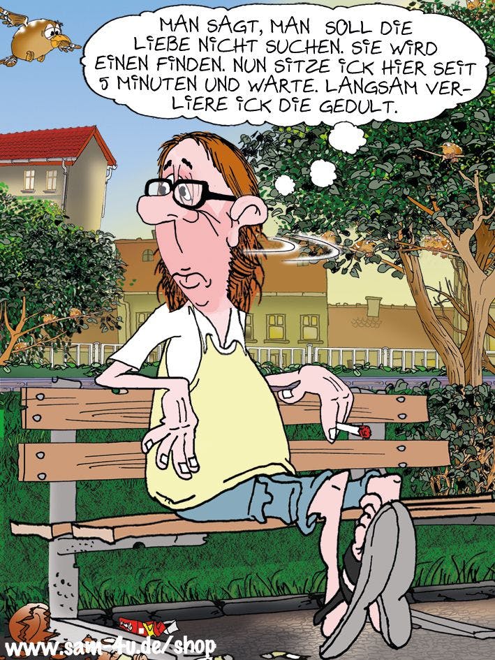 Der Cartoon des Tages kommt auch heute von Zeichner Sam Paff.