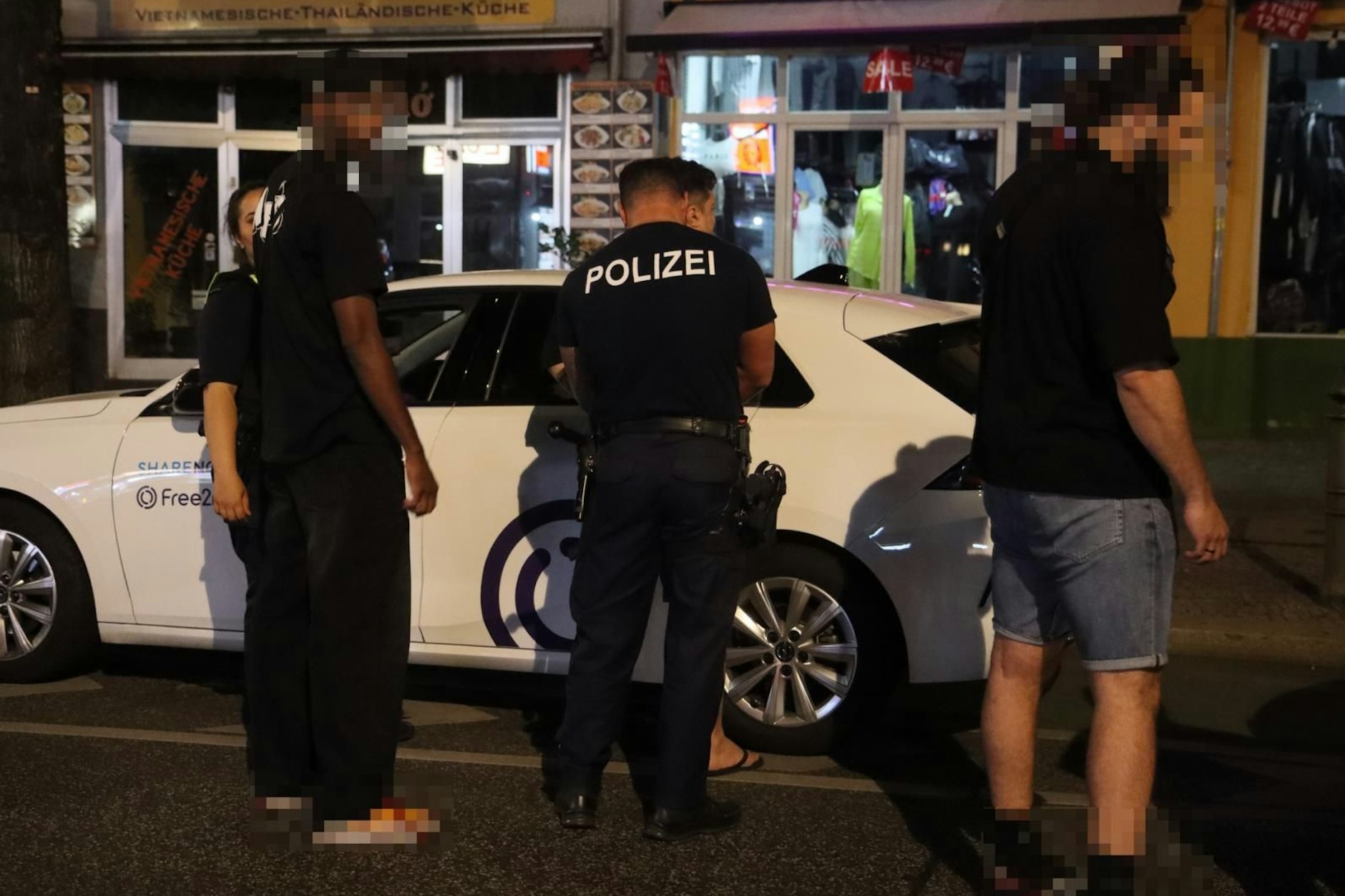 Bei einer Verfolgungsjagd in Neukölln wurde ein Fahrer eines Carsharing-Autos gestoppt.