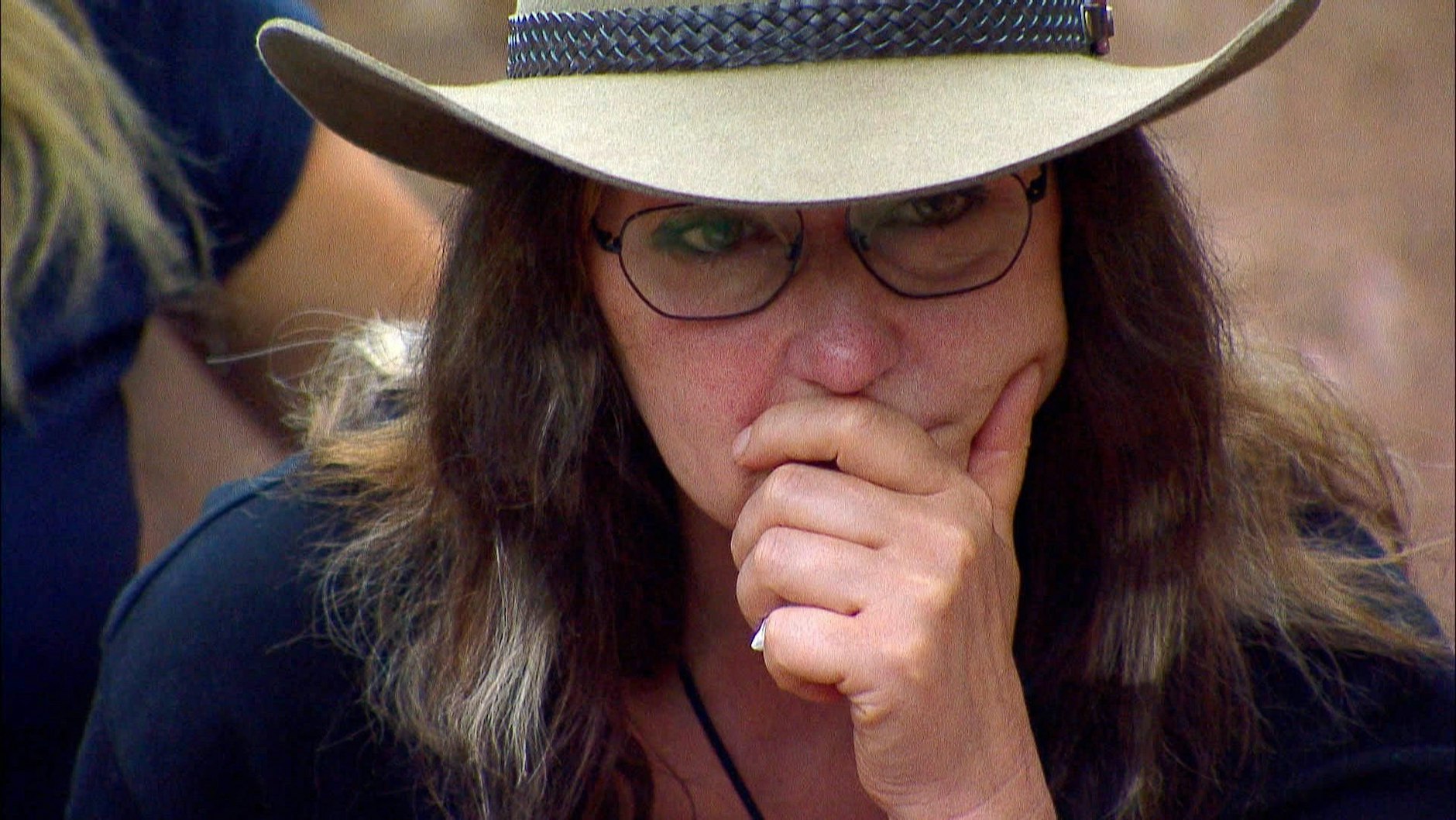 Hanka Rackwitz weint bitterlich im Dschungelcamp.