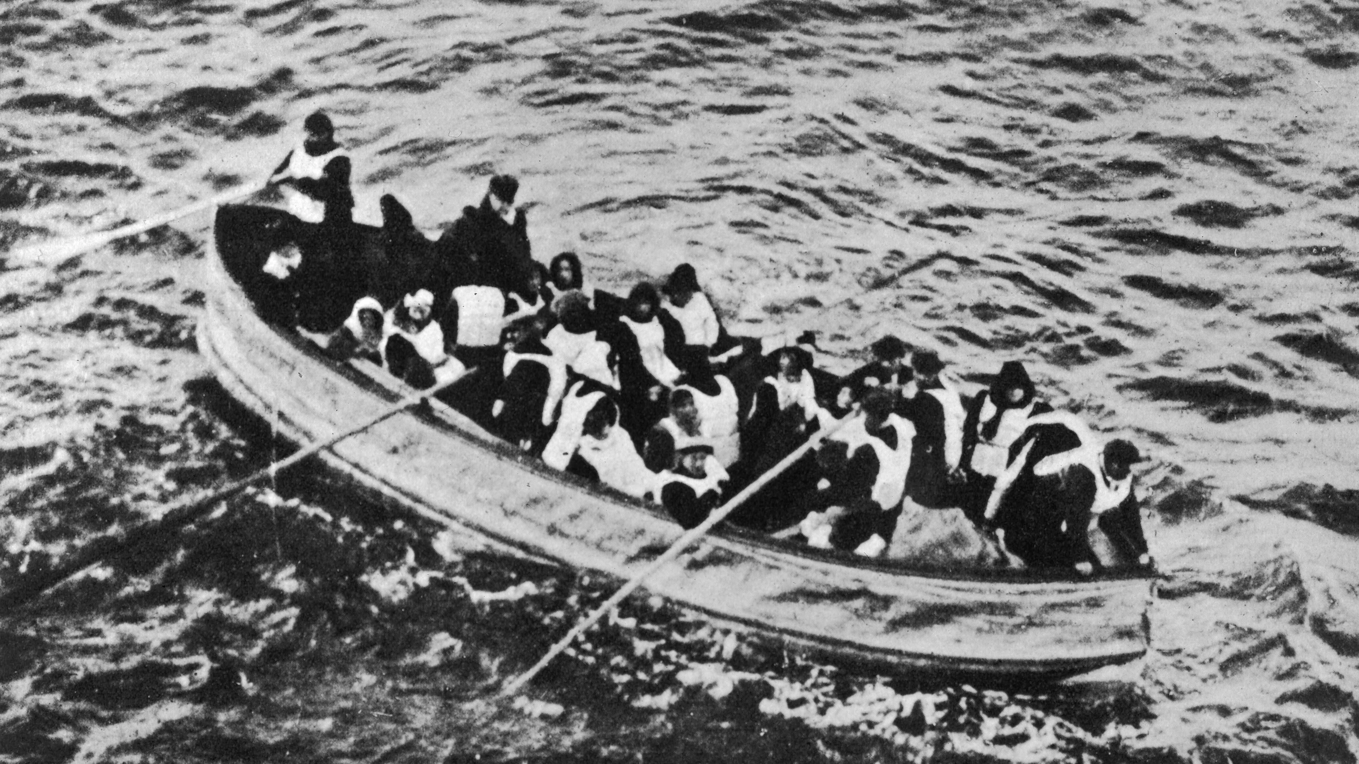 Die Rettungsboote der Titanic reichten nicht für viel vielen Passagiere an Bord. Nur verhältnismäßig wenige Menschen konnten deshalb von dem Passagierdampfer gerettet werden.