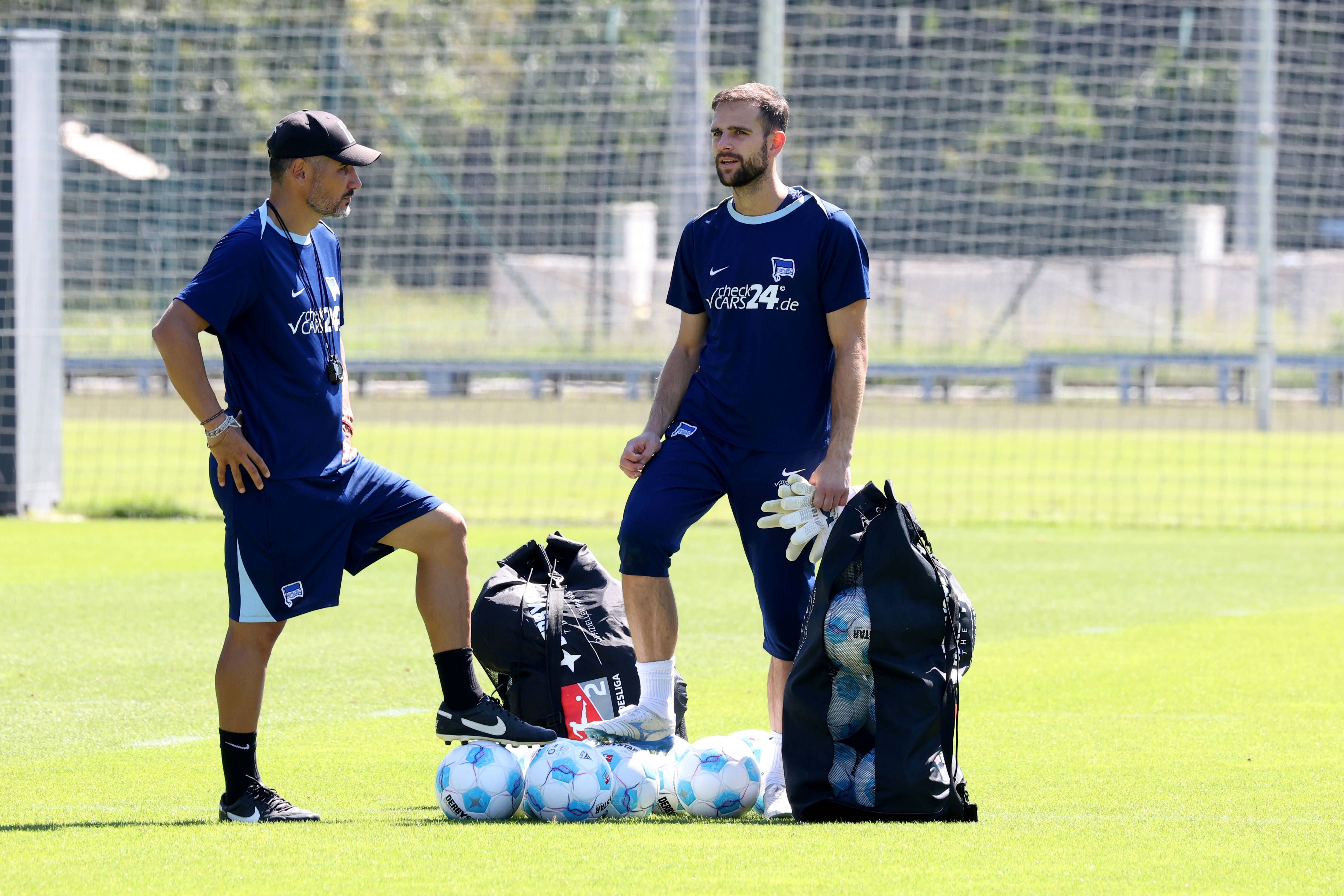 Image - Hertha BSC: Trainer Fiel gibt Torwart Gersbeck im Pokal eine Chance