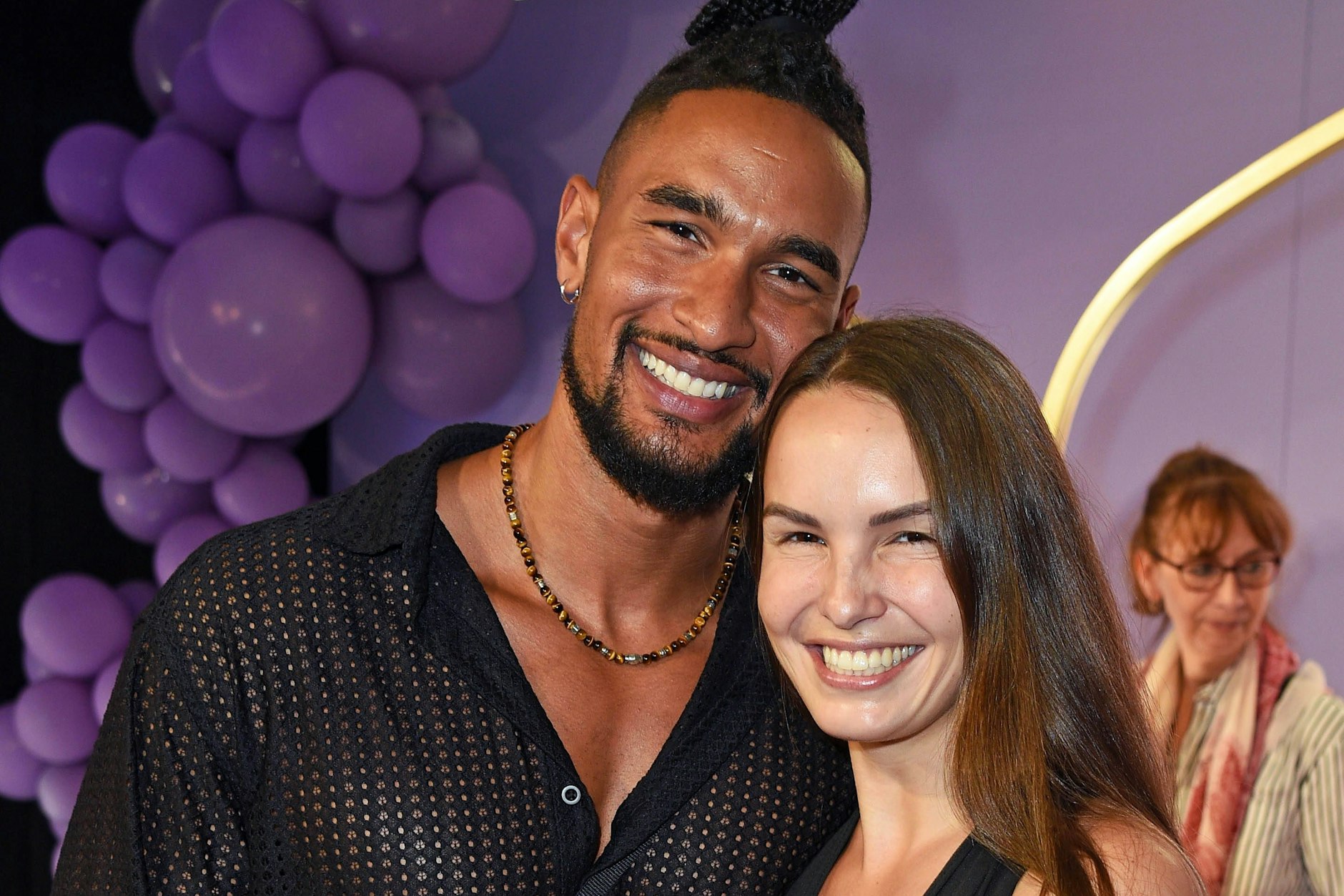 David Jackson und Lisa Mieschke bei einem Event im Juli 2023.