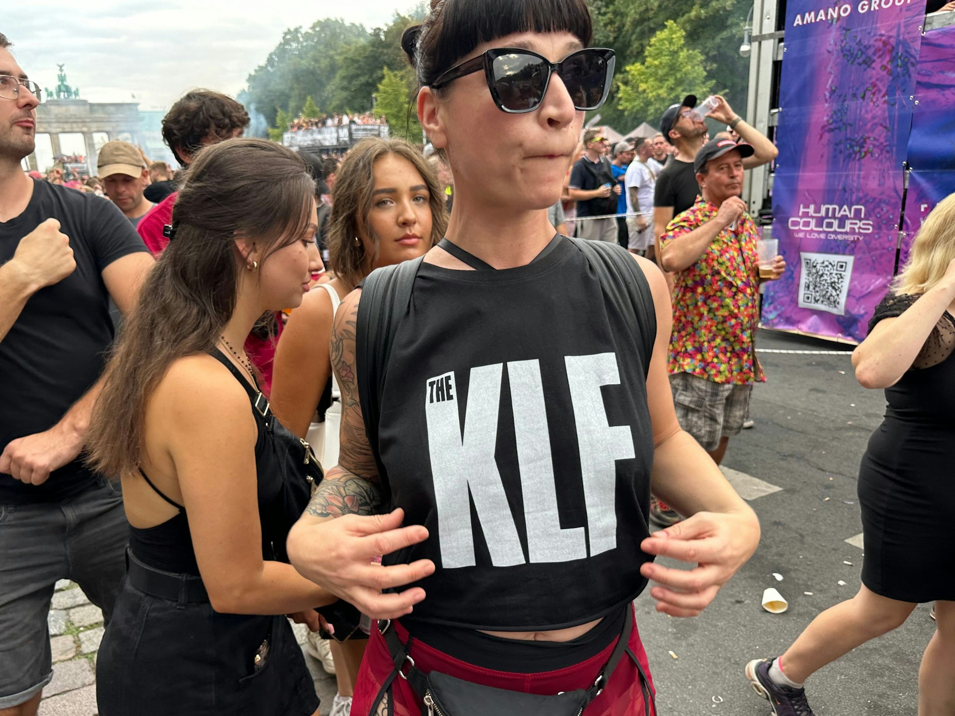 Ein KLF-T-Shirt zeugt von musikalischem Fachwissen.&nbsp;