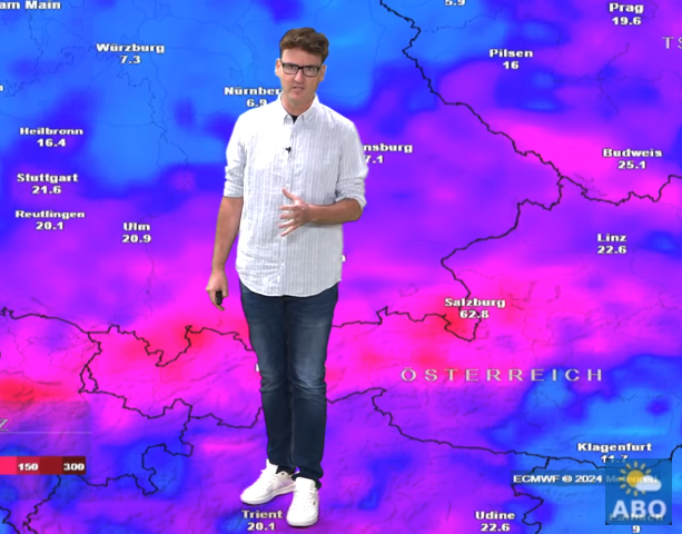 Wetter am Samstag, 17. August 2024: Alarmstufe lila! So heftig wird's
