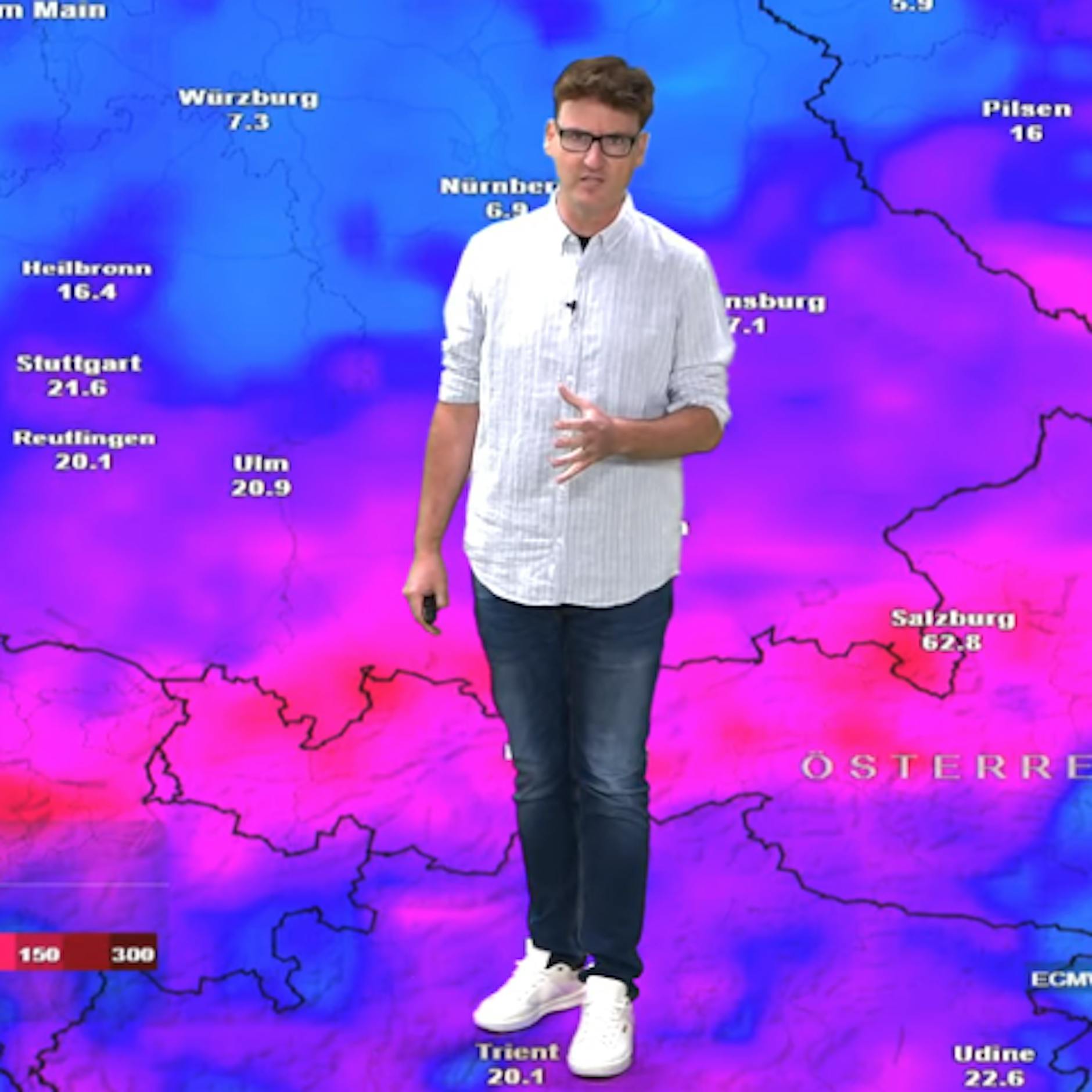 Wetter am Samstag, 17. August 2024: Alarmstufe lila! So heftig wird's