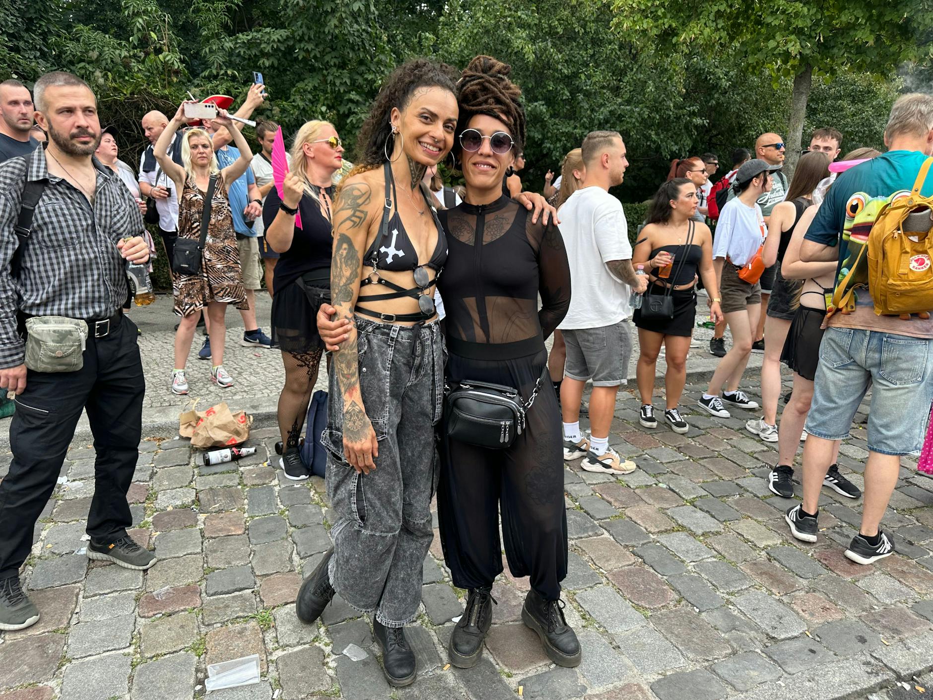 Entspannte Stimmung am Wegesrand