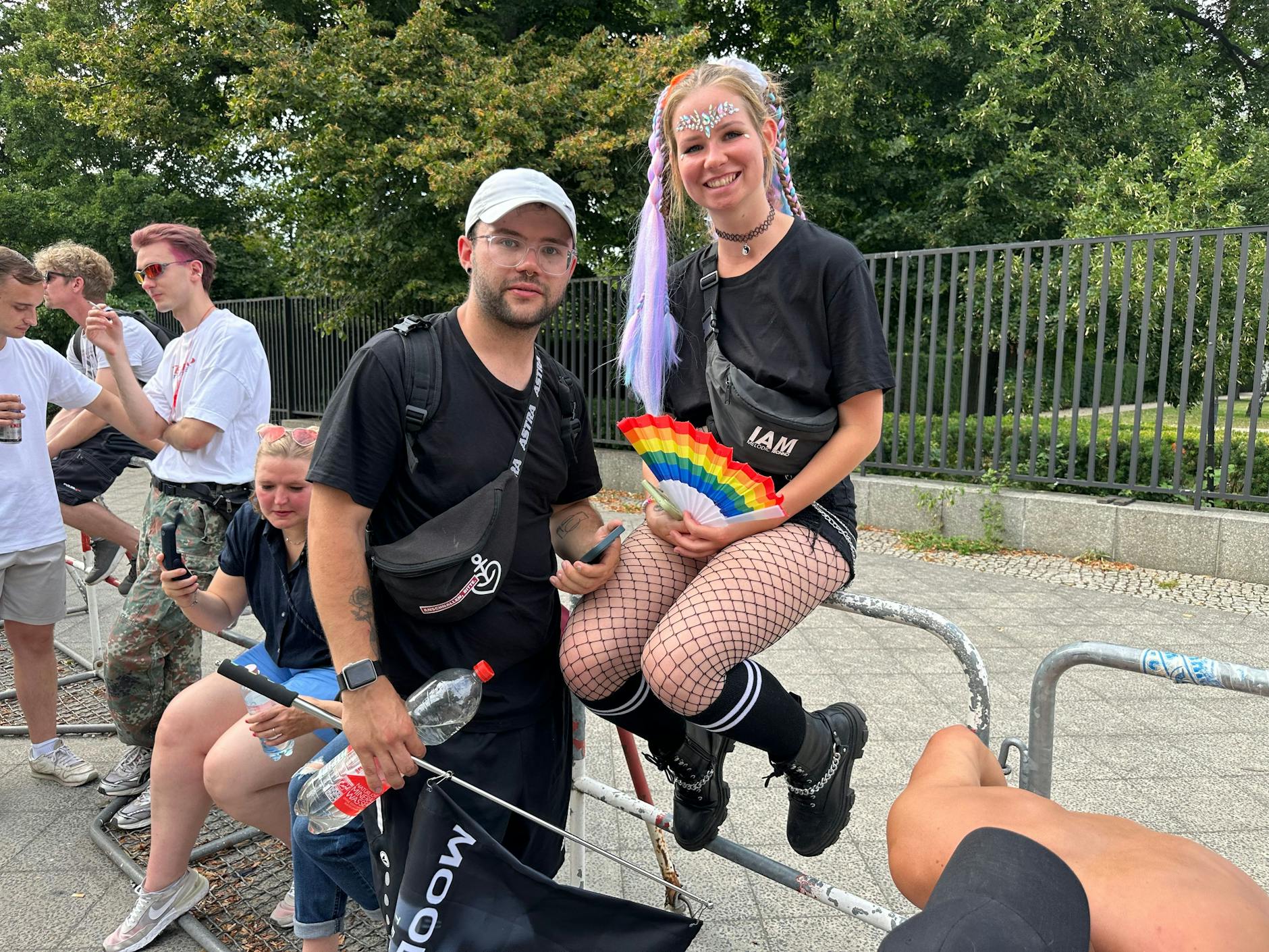 Die Party-Crew von Mood of Bass hat in diesem Jahr das Soundsystem zu Hause gelassen und ist als Zaungast dabei.