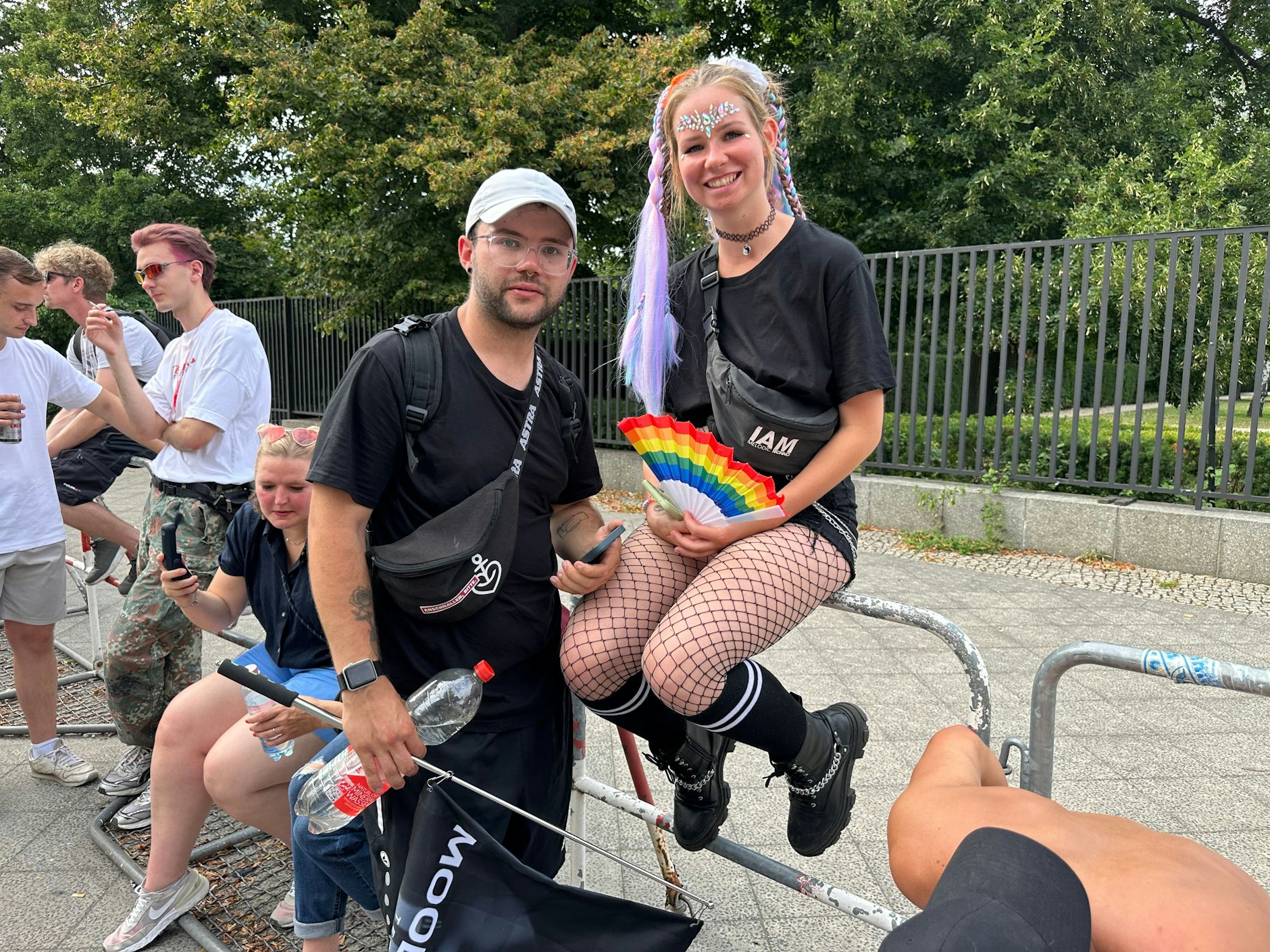 Die Party-Crew von Mood of Bass hat in diesem Jahr das Soundsystem zu Hause gelassen und ist als Zaungast dabei.