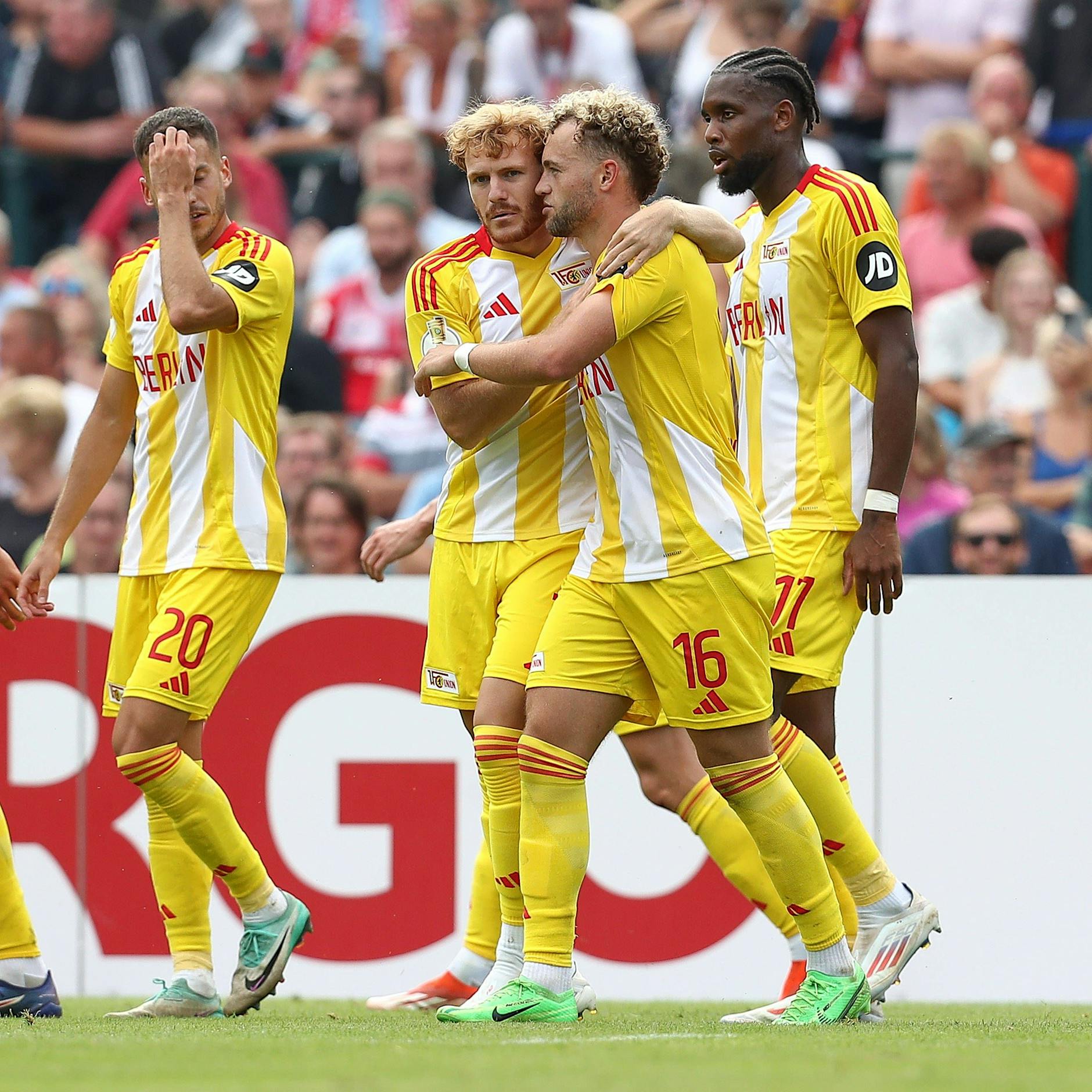 1. FC Union im DFB-Pokal: Yorbe Vertessen lässt den Rest vergessen!