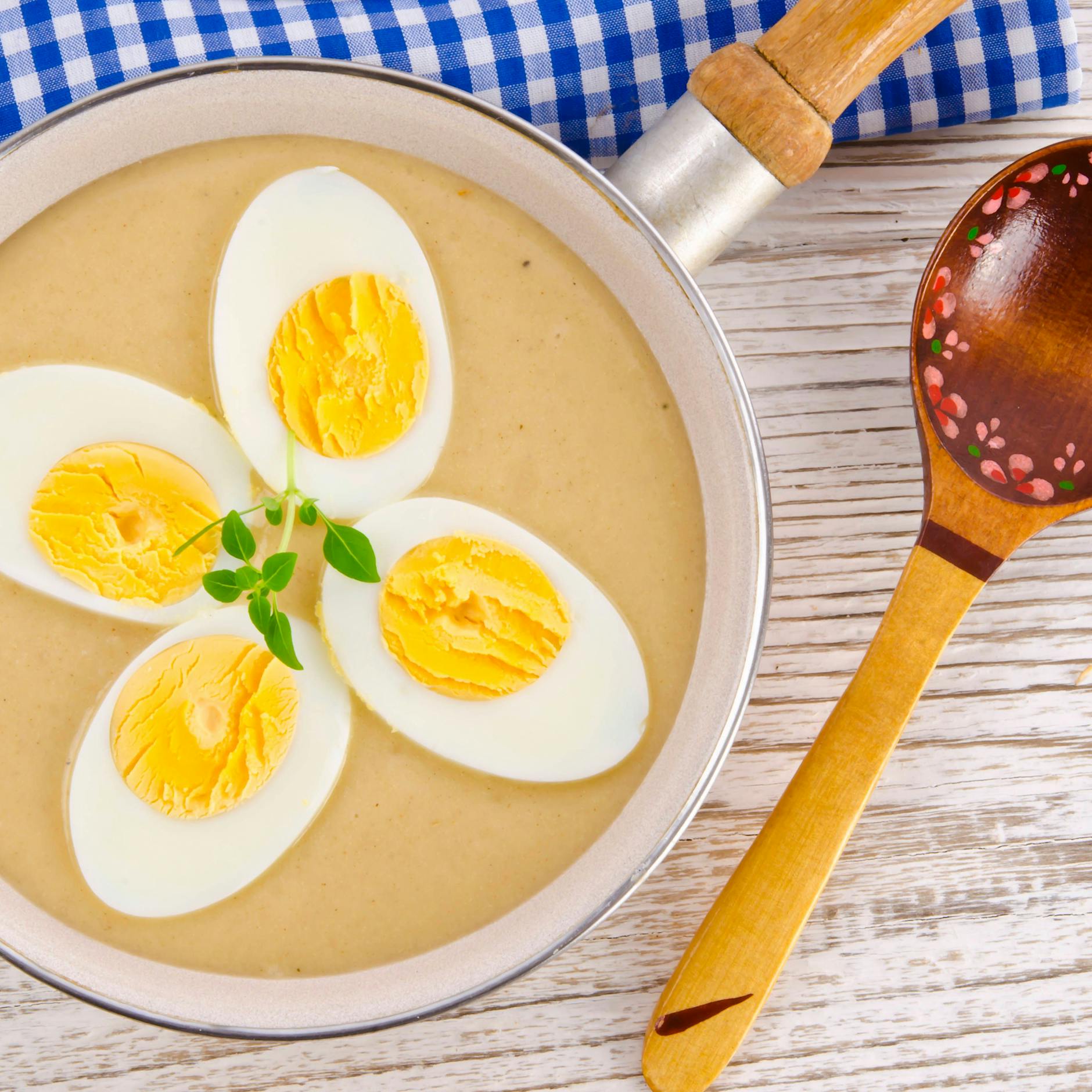 DDR-Rezept für Eier in Senfsoße: Einfach, aber genial