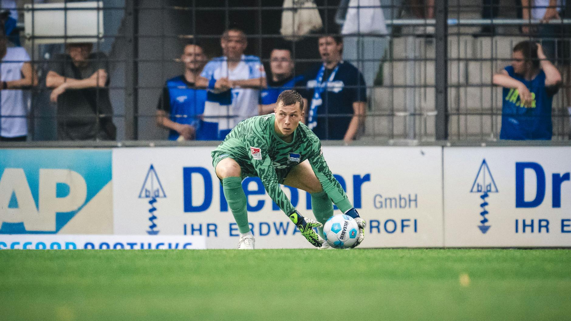 Tjark Ernst ist seit vergangener Saison die Nummer eins von Hertha BSC.