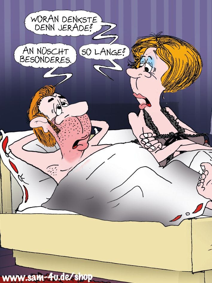 Der Cartoon des Tages kommt auch heute von Zeichner Sam Paff aus Berlin.