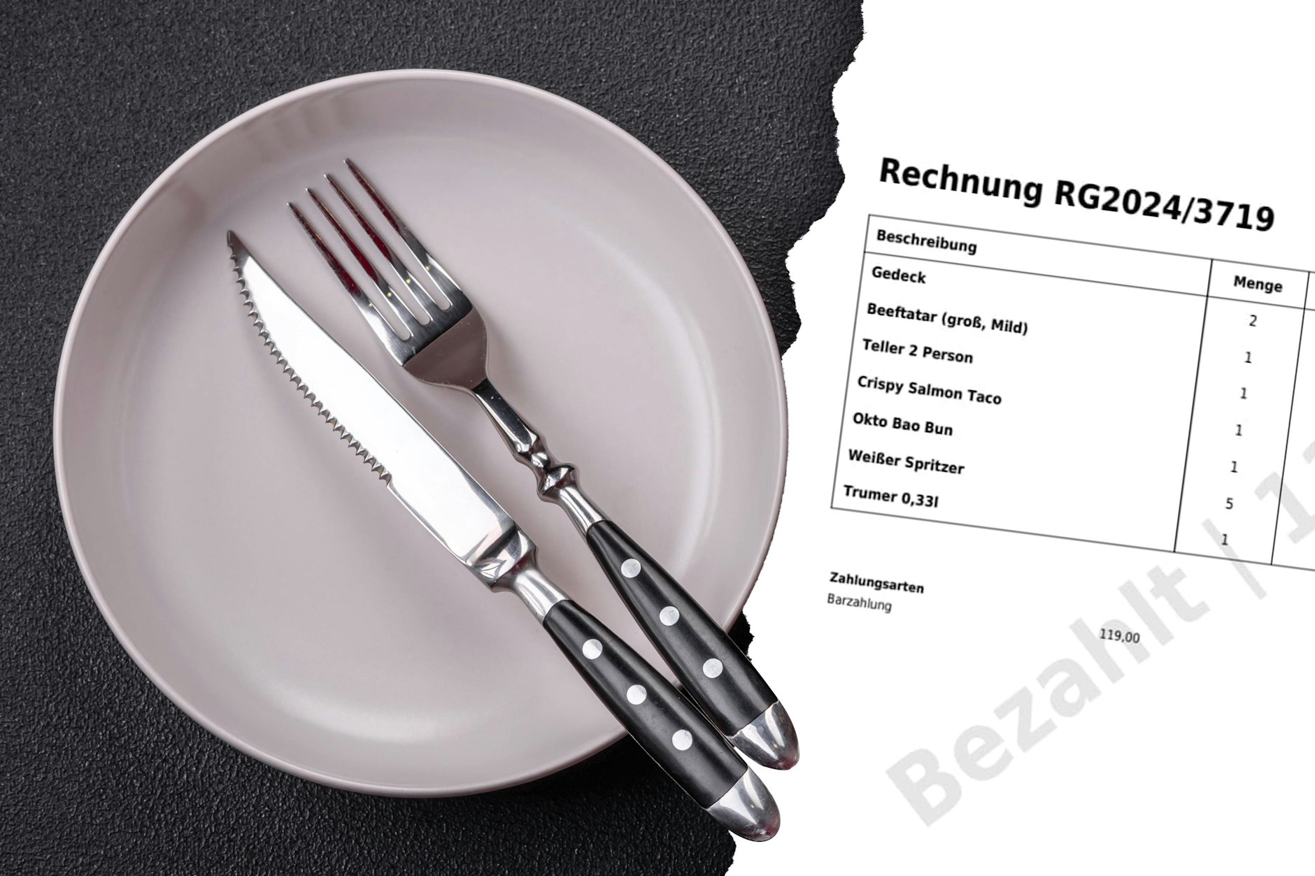 Für einen leeren Teller zum Teilen einer Vorspeise berechnete ein Restaurant am Wörthersee acht Euro.