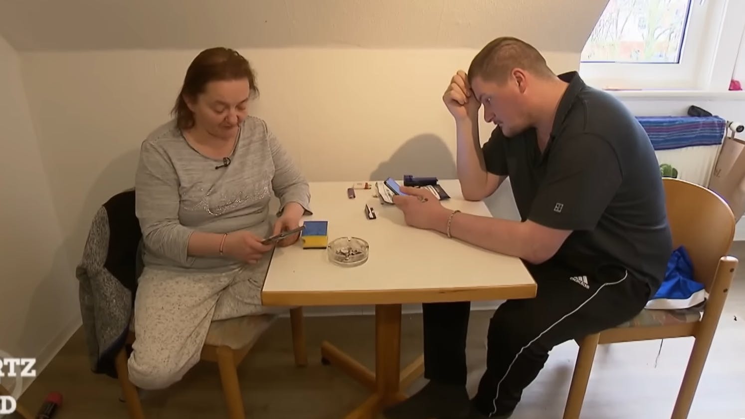 Monika und Stefan waren bei „Hartz Rot Gold“ mal ein Paar, verstehen sich trotz Trennung aber noch immer.