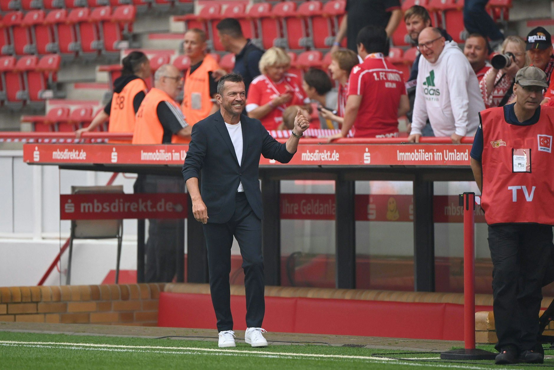 Lothar Matthäus ist gerne im Stadion An der Alten Försterei als TV-Experte zu Gast. Er sagt den Klassenerhalt für den 1. FC Union Berlin in der neuen Saison voraus.