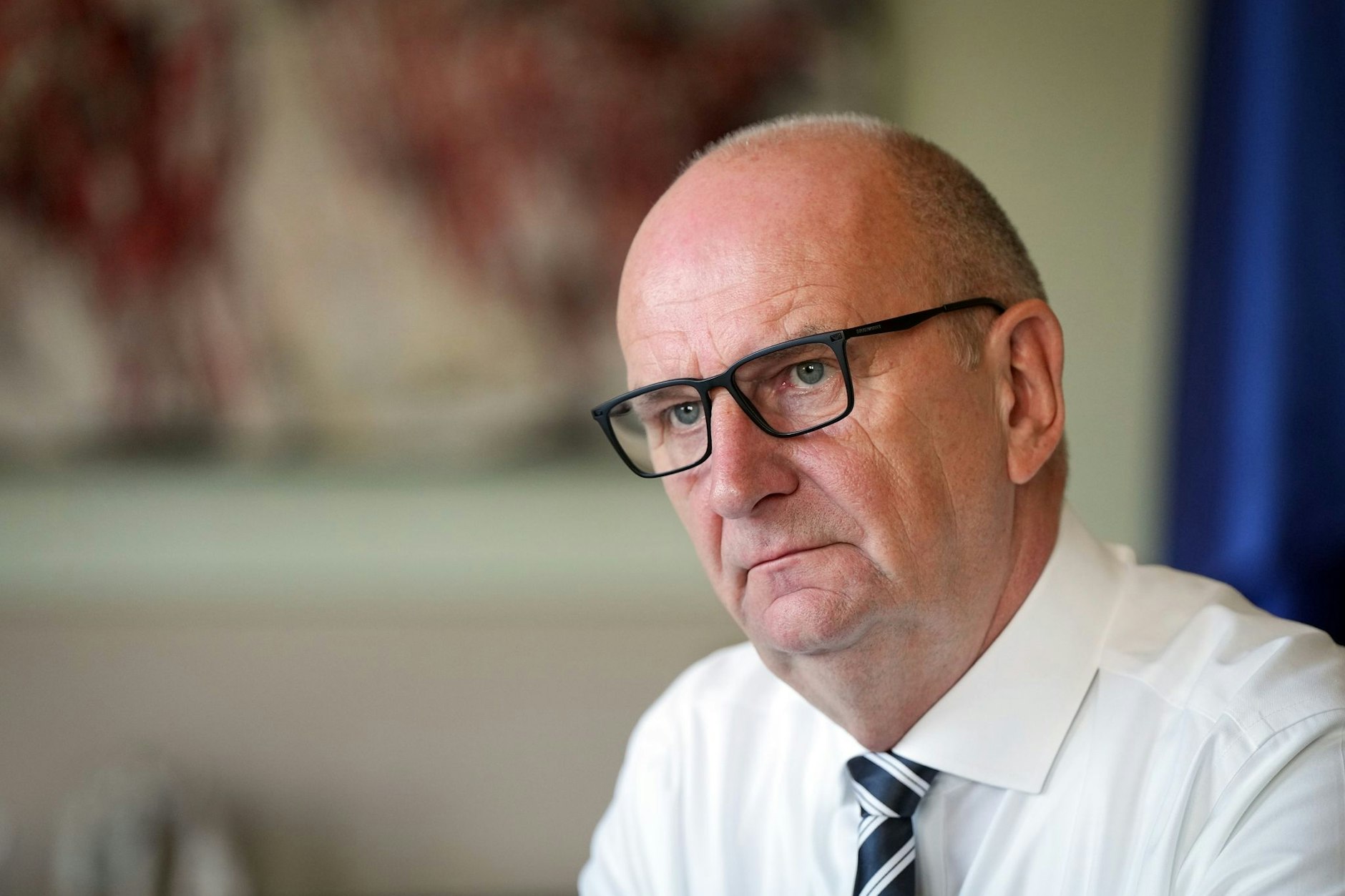 Dietmar Woidke (SPD), Ministerpräsident von Brandenburg, spürt Verlustängste in der Bevölkerung.