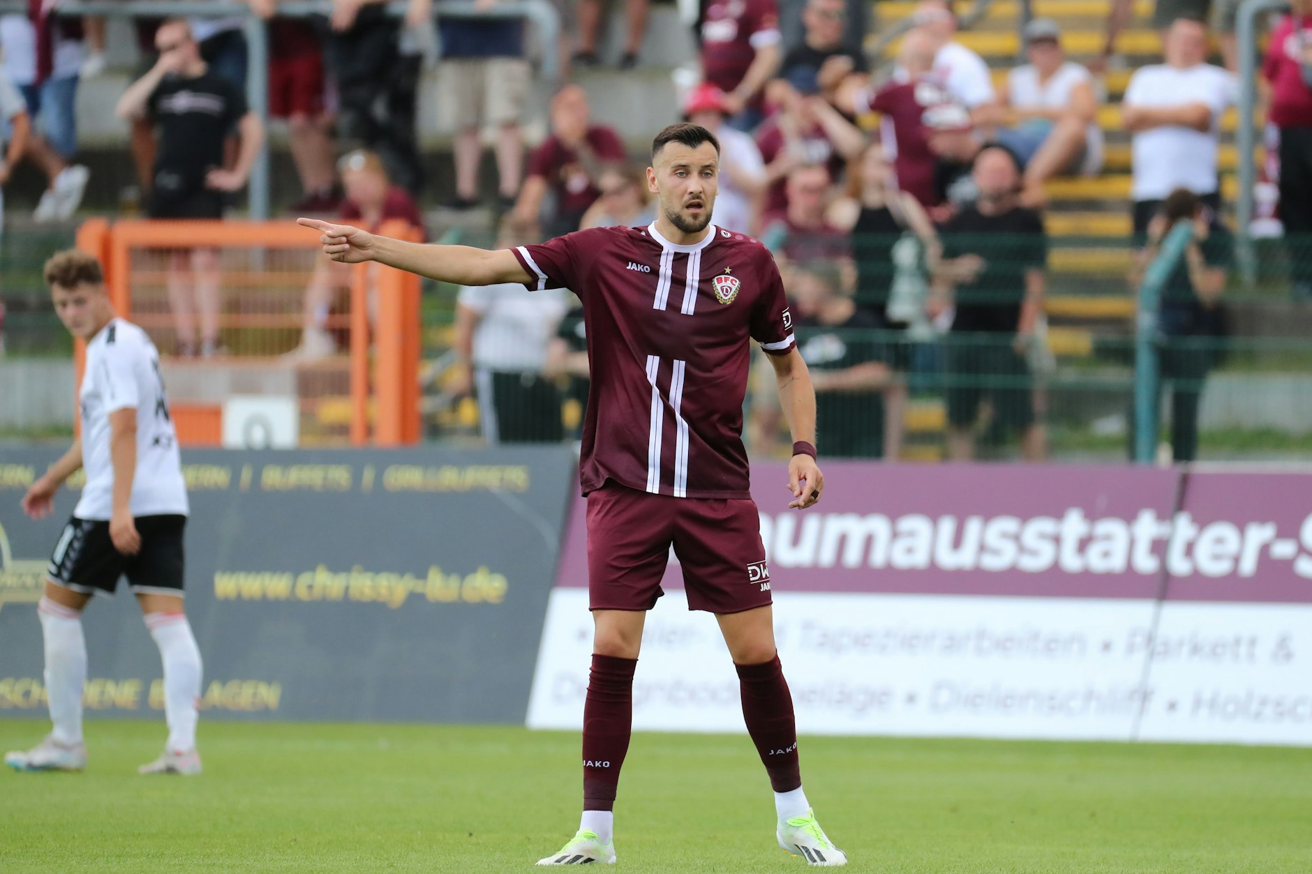 Dynamo-Stürmer Rufat Dadashov war nach dem 0:1 bei Chemie Leipzig richtig angefressen.