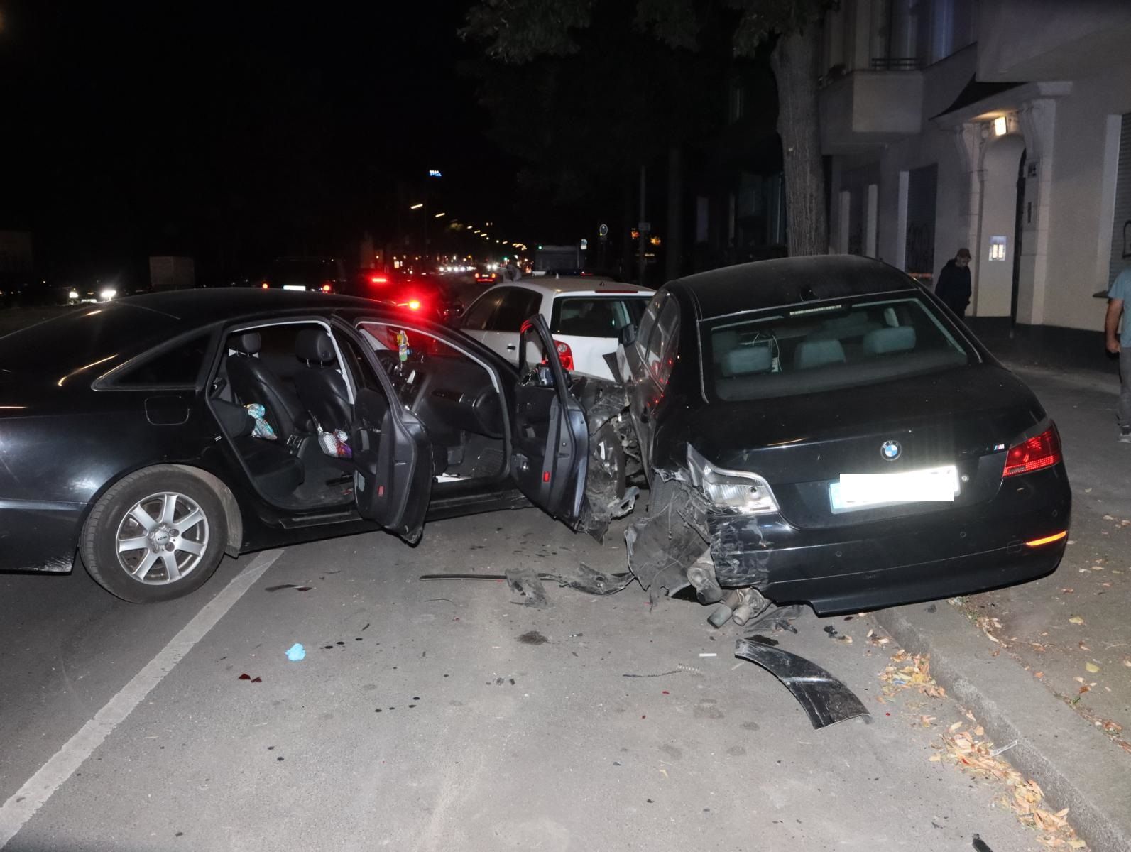 Unfall-Drama unter „Legal Highs“? Audi schleudert BMW sechs Meter durch die Luft