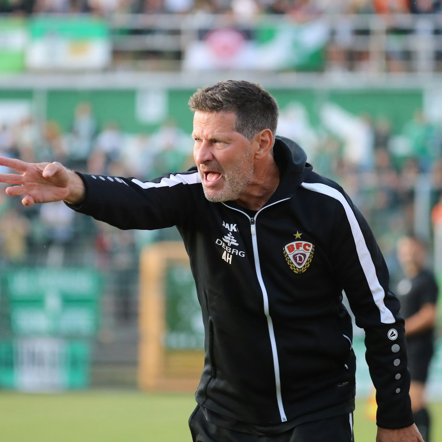 BFC-Trainer Andreas Heraf konnte die Ideenlosigkeit seiner Spieler nicht fassen.