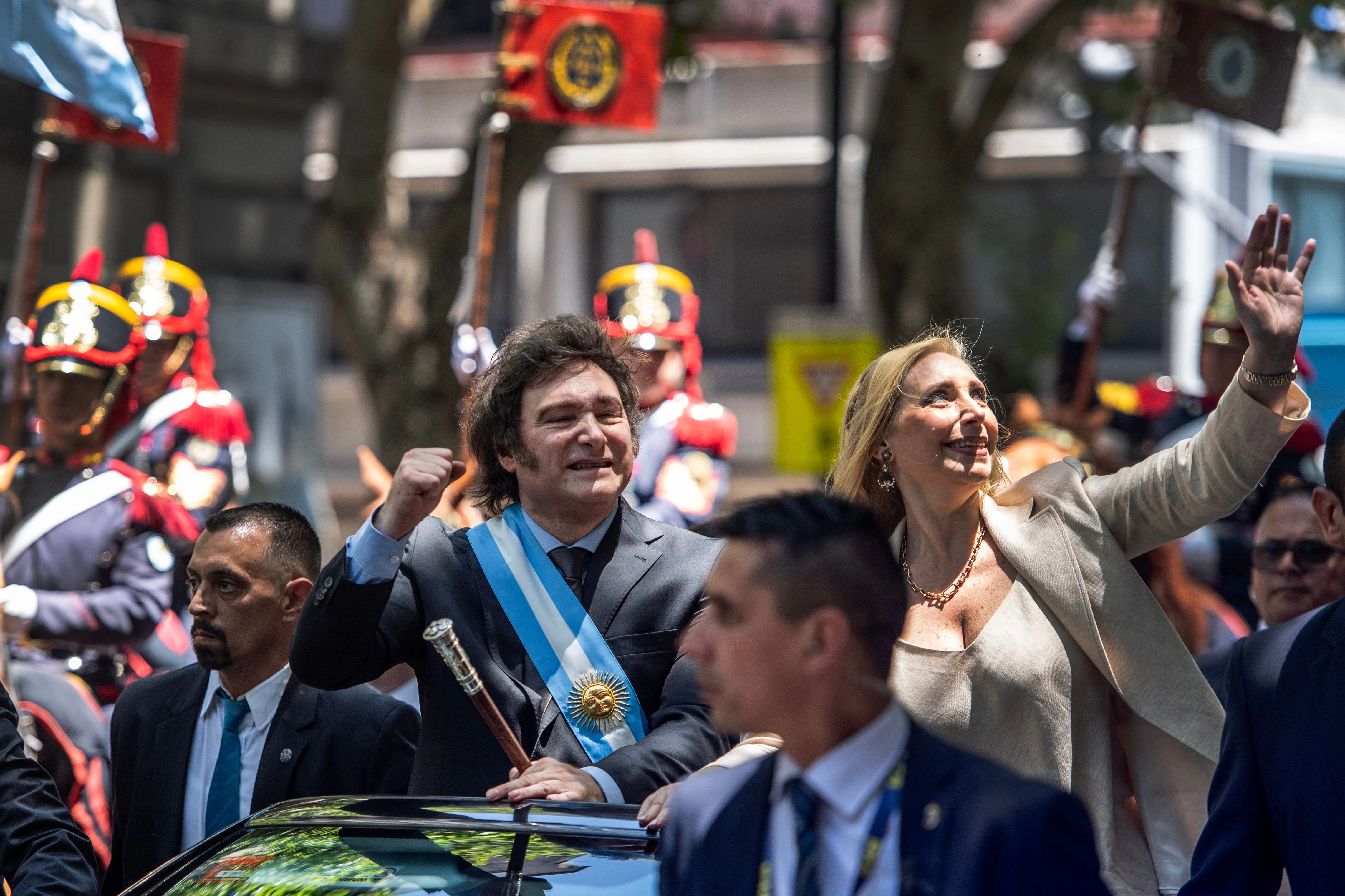 El Presidente de Argentina, Javier Milei