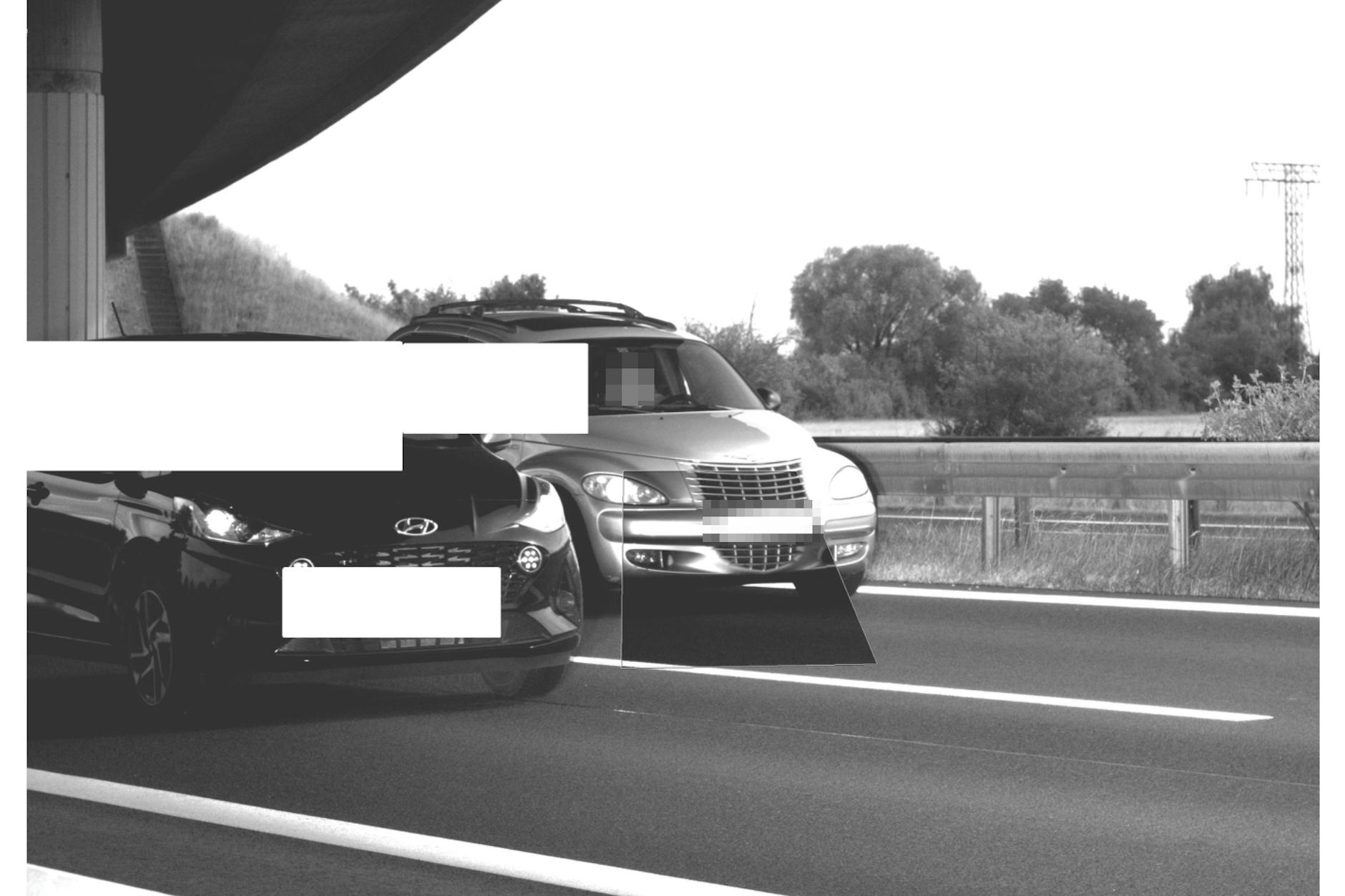 Die Raser-Oma brettert mit dem Kennzeichen unseres Autors durch Berlin und Brandenburg.