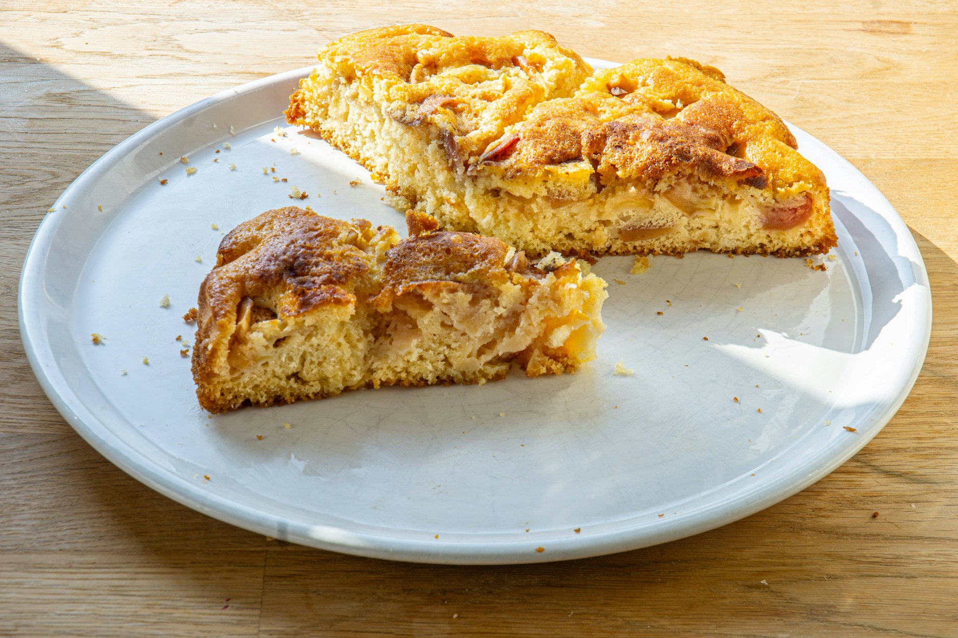 Einfach und genial: Aus dem Rezept für den 200er-Kuchen können Sie zum Beispiel einen ganz einfachen Apfelkuchen zaubern.