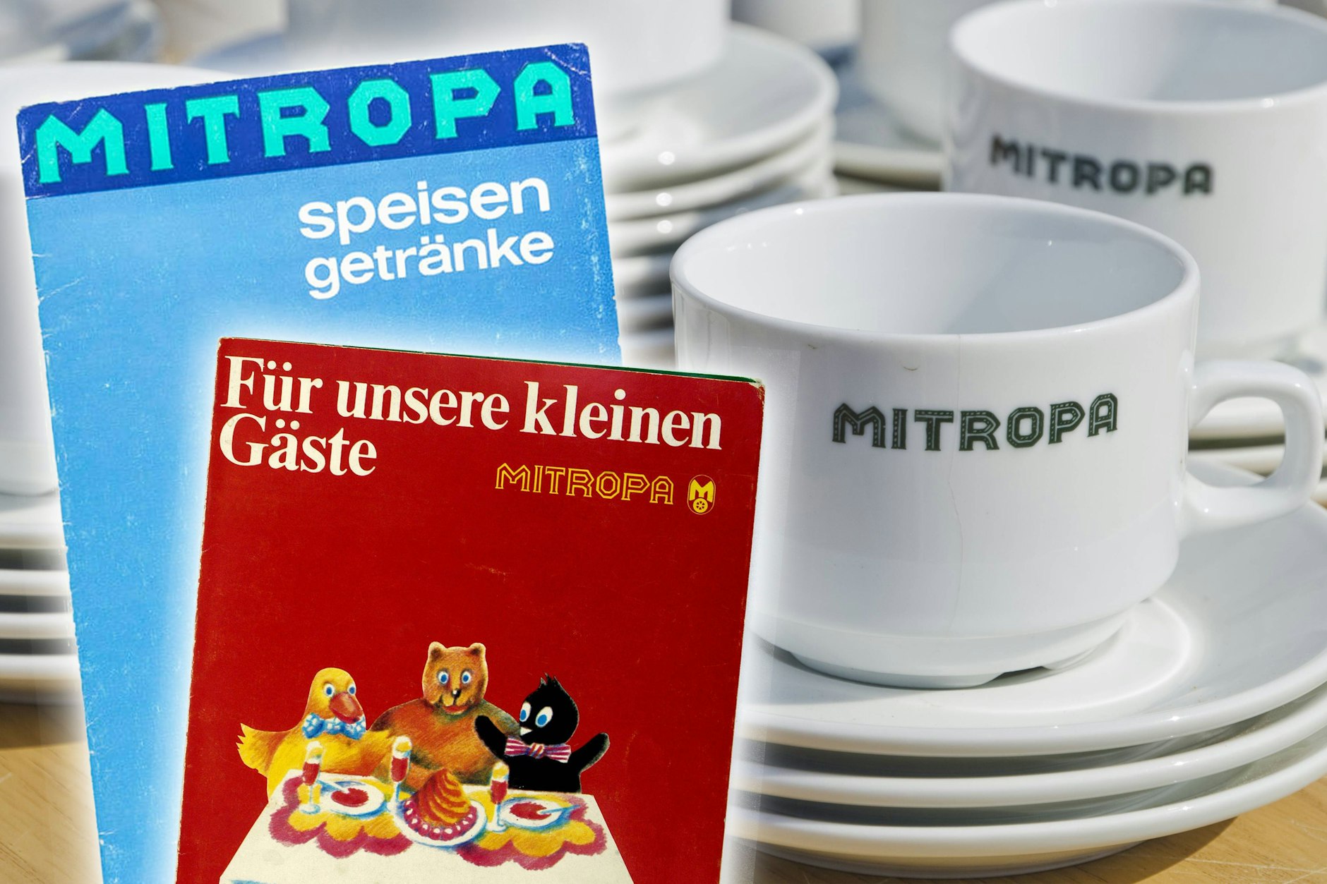 Alte Speisekarten dokumentieren noch heute, was es in den Gaststätten der Mitropa zu essen gab.