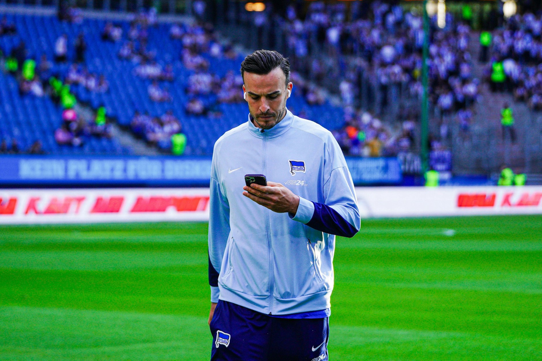 Bei Anruf Hoffenheim? Herthas Torjäger Haris Tabakovic liegt ein Angebot von Bundesligist TSG Hoffenheim vor.