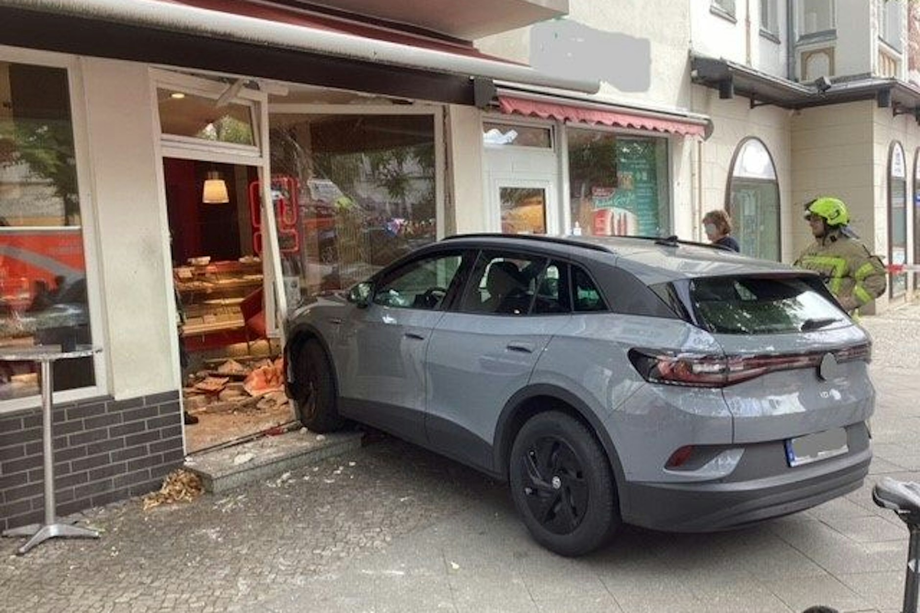 Verkehrsunfall in Lichterfelde