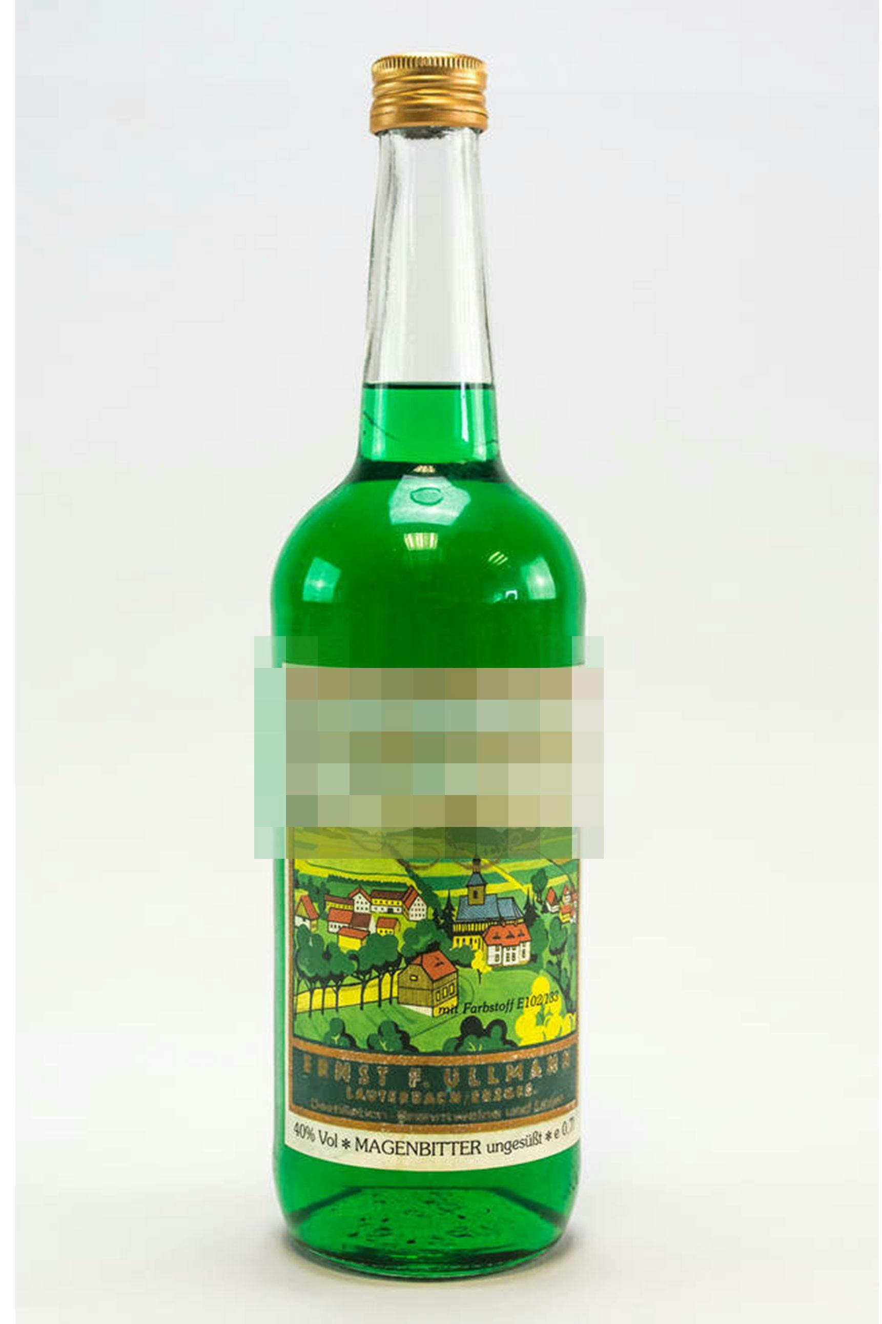 Und welches berühmte Tröpfchen haben wir hier unkenntlich gemacht?