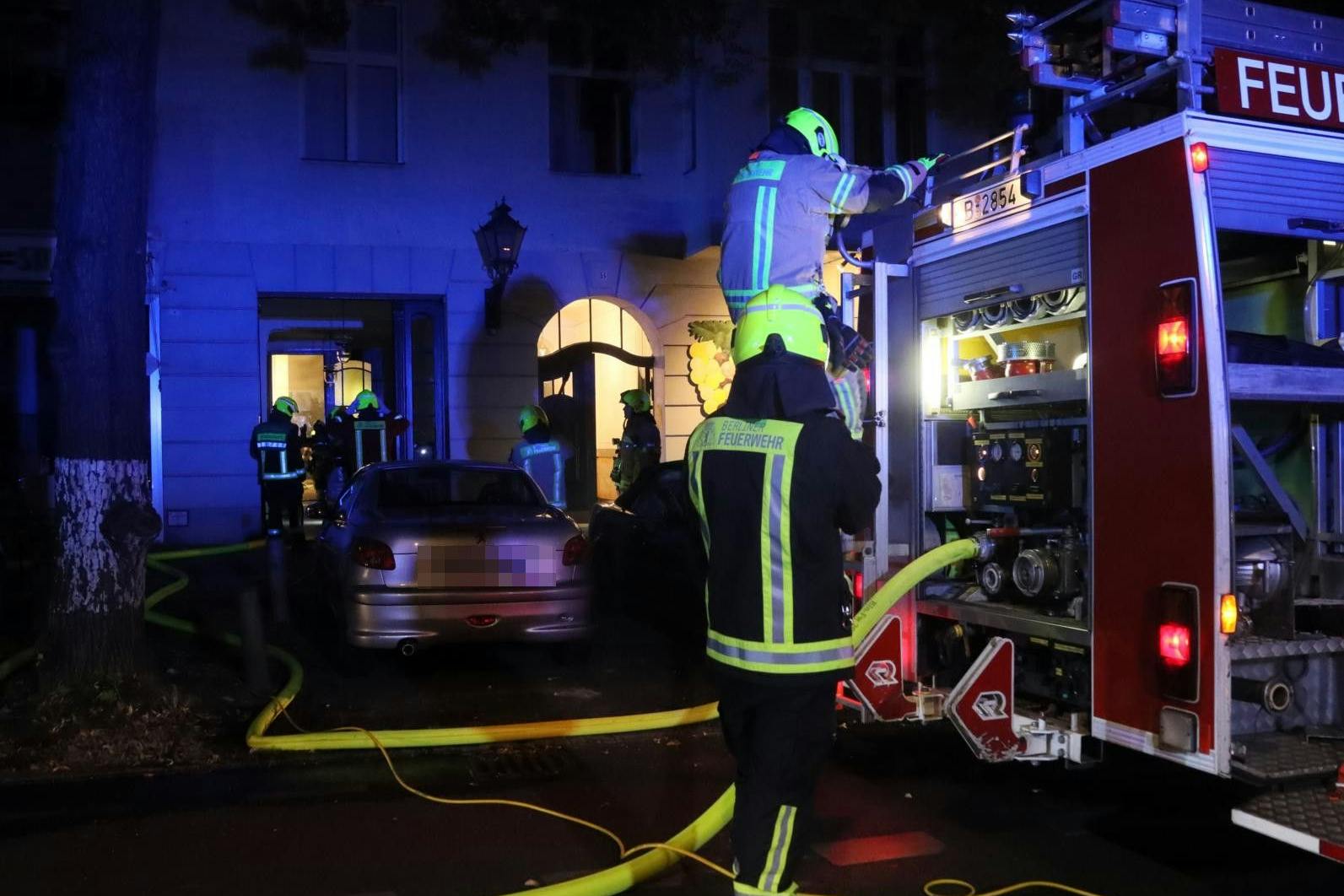 Die Feuerwehr konnte den Brand schnell löschen.